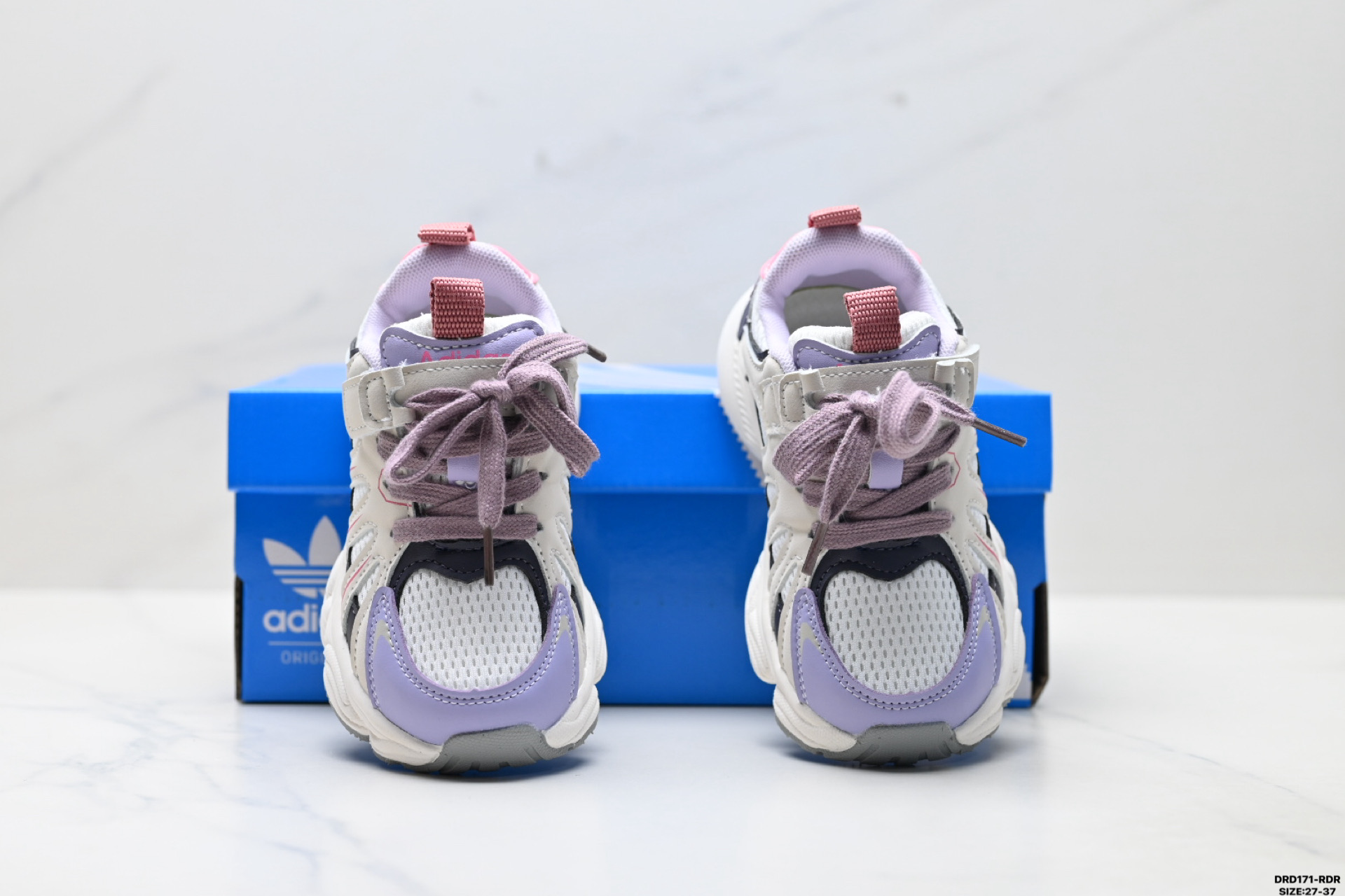 图片[7]-童鞋✅Adidas 阿迪达斯 太空革网面 时尚 百搭设计舒适 防滑透气 低帮 儿童休闲鞋 尺码：27-37 ID：DRD171-RDR-选品中心