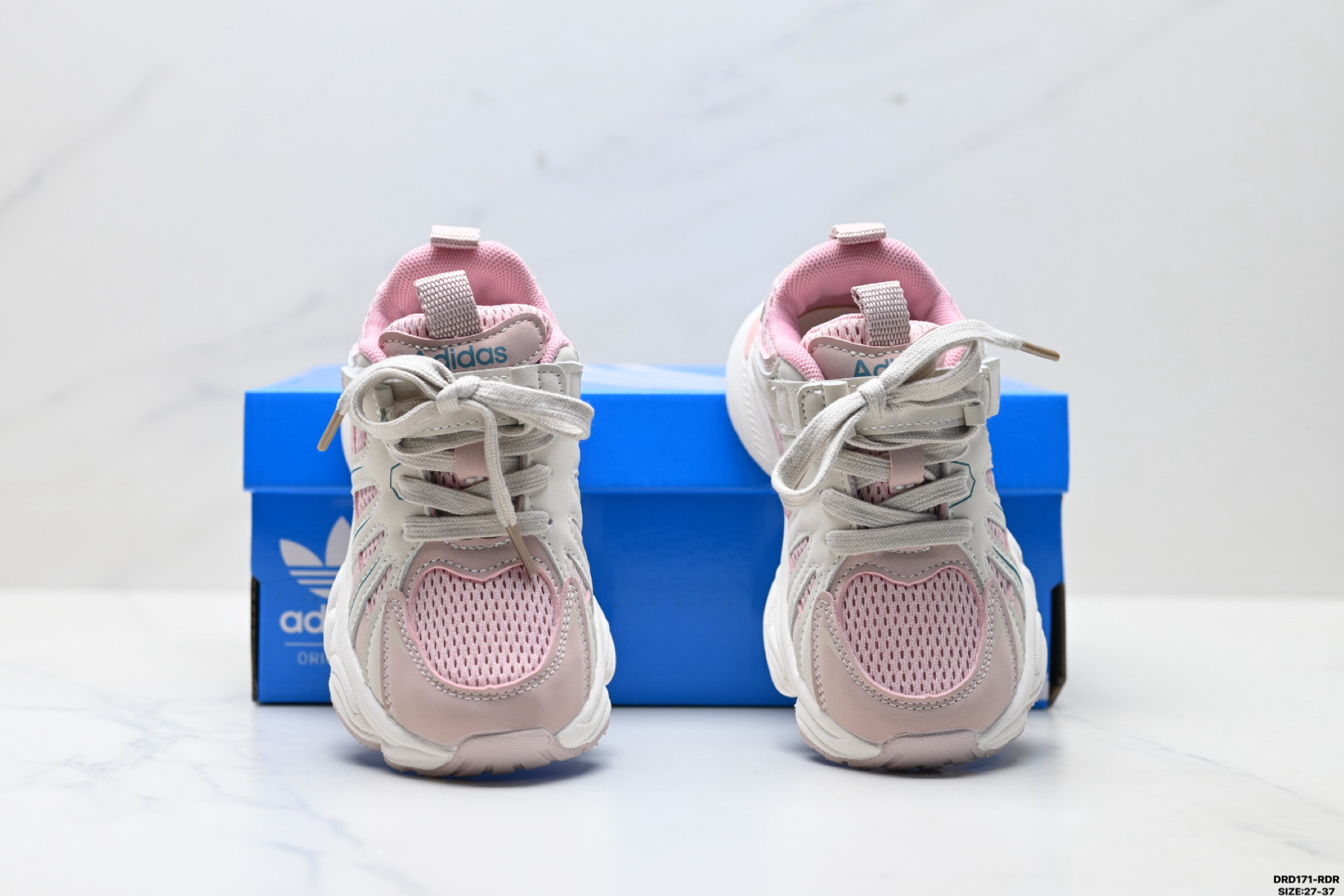 图片[7]-童鞋✅Adidas 阿迪达斯 太空革网面 时尚 百搭设计舒适 防滑透气 低帮 儿童休闲鞋 尺码：27-37 ID：DRD171-RDR-选品中心