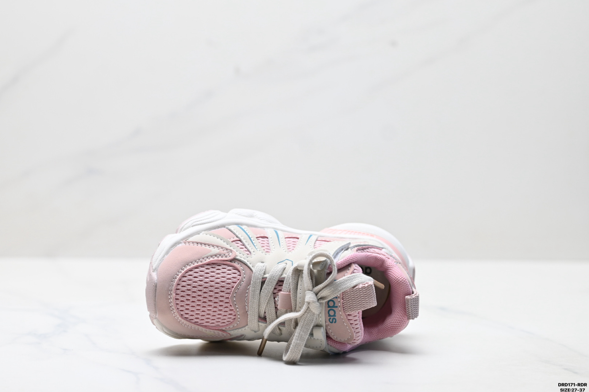 图片[2]-童鞋✅Adidas 阿迪达斯 太空革网面 时尚 百搭设计舒适 防滑透气 低帮 儿童休闲鞋 尺码：27-37 ID：DRD171-RDR-选品中心