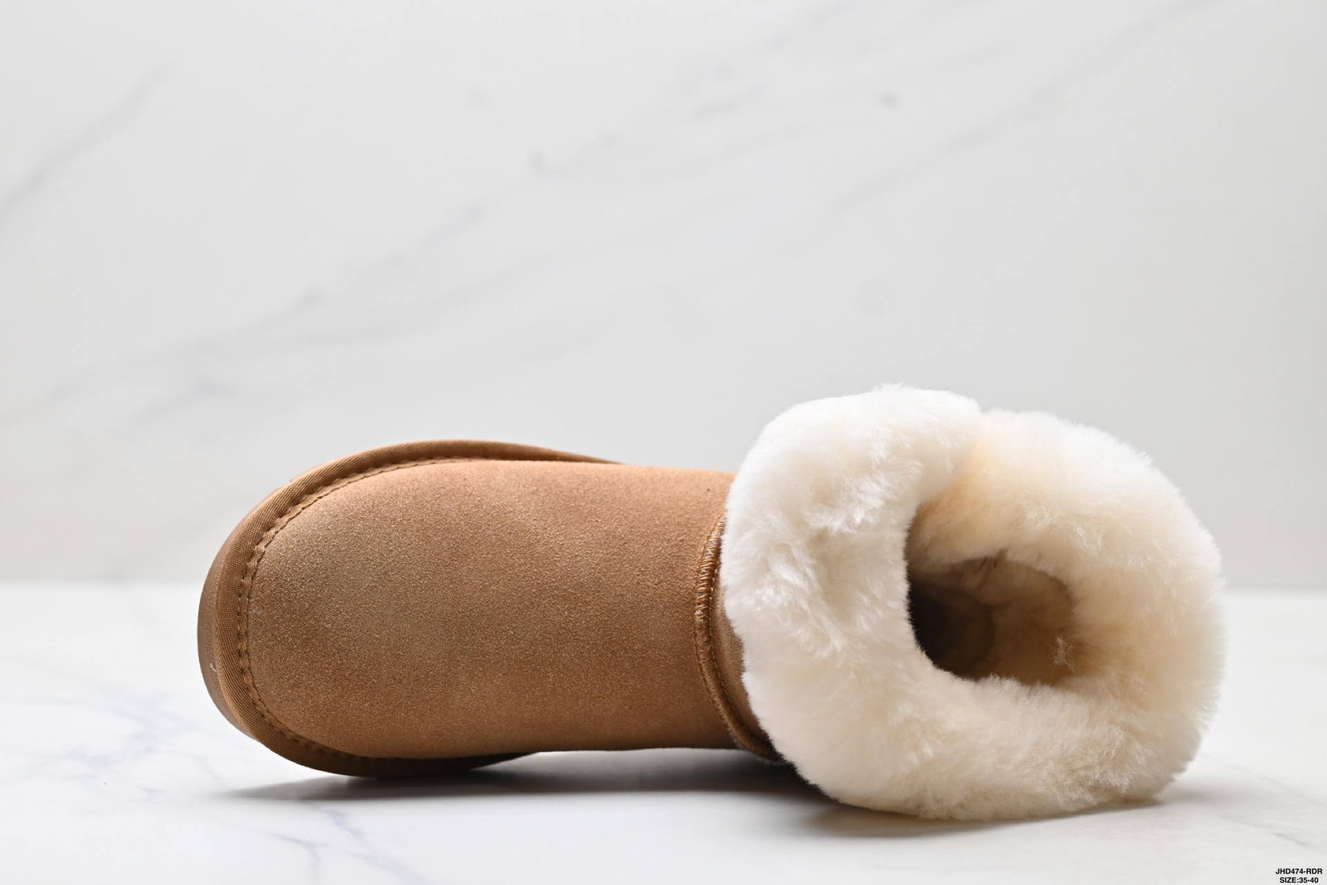 UGG保暖減震 加绒潮流 牛角扣 时尚百搭 短筒 雪地靴