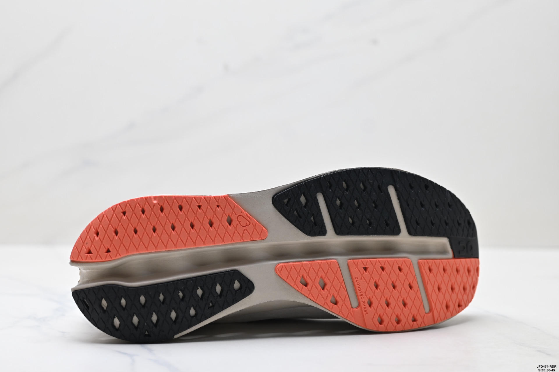 On昂跑 Cloudsurfer Max 舒适百搭 简约 耐磨 低帮跑步鞋