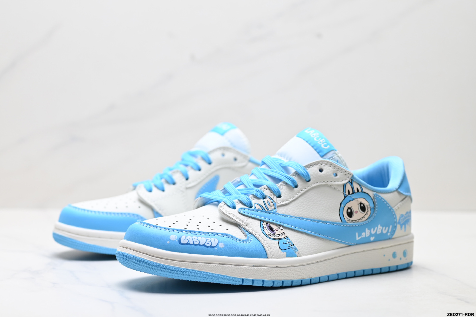 Nike Air Jordan 1 Low Labubu Custom Zapatos para Hombre y Mujer 5 i1757350476522 234 0 3
