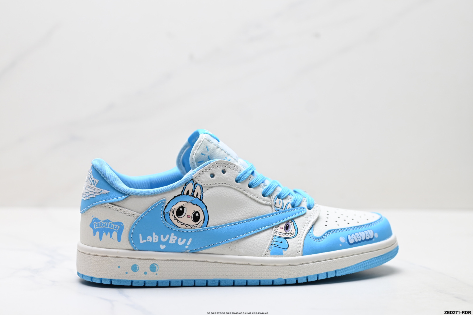 Nike Air Jordan 1 Low Labubu Custom Zapatos para Hombre y Mujer