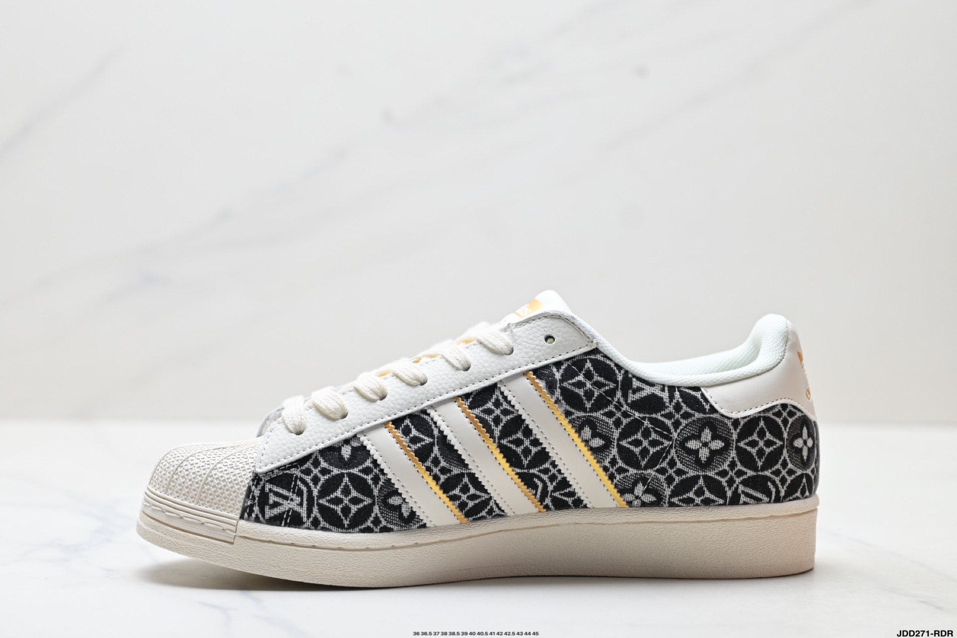Adidas Originals Superstar 阿迪达斯 三叶草 贝壳头’DIY’系列低帮经典百搭休闲运动板鞋 BZ9864