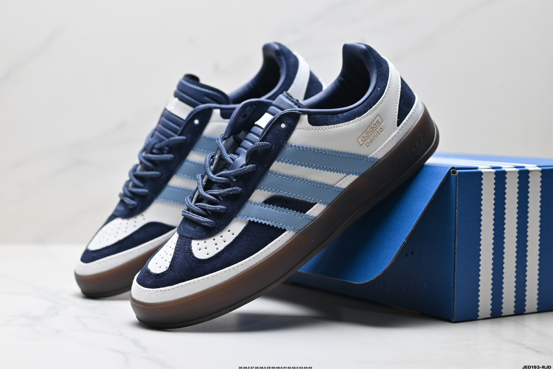 Bad Bunny x Adidas Originals Gazelle INdoor 三叶草休闲防滑耐磨低帮板鞋 JS5057