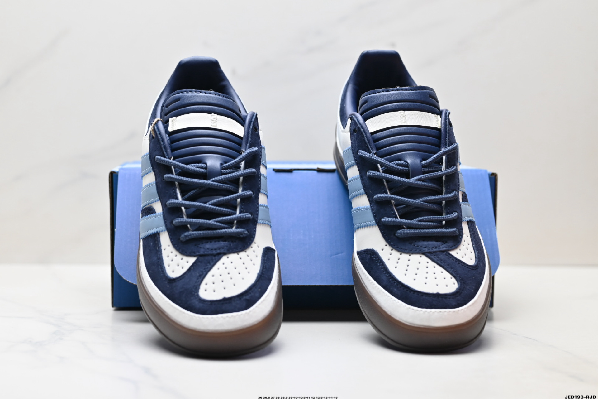 Bad Bunny x Adidas Originals Gazelle INdoor 三叶草休闲防滑耐磨低帮板鞋 JS5057