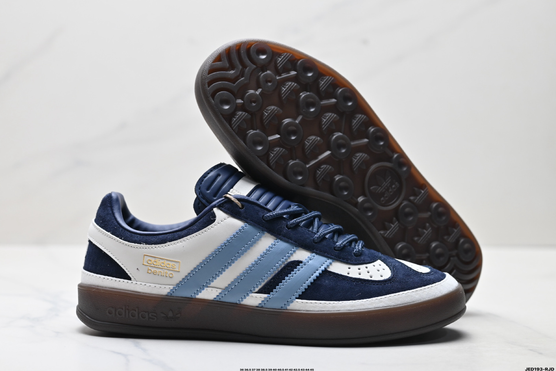 Bad Bunny x Adidas Originals Gazelle INdoor 三叶草休闲防滑耐磨低帮板鞋 JS5057