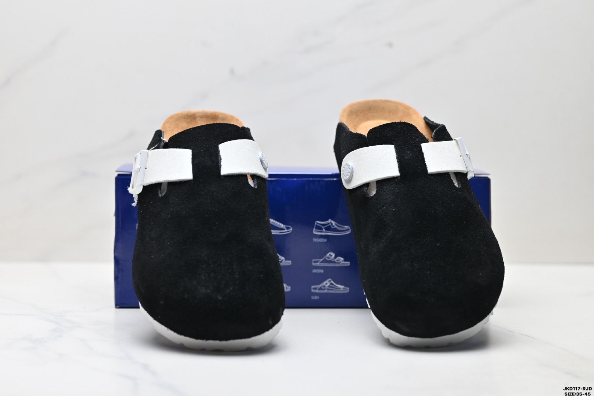 Birkenstock勃肯半拖系列 克罗心双扣金属扣设计 双杠绑带夏季凉鞋 1009527