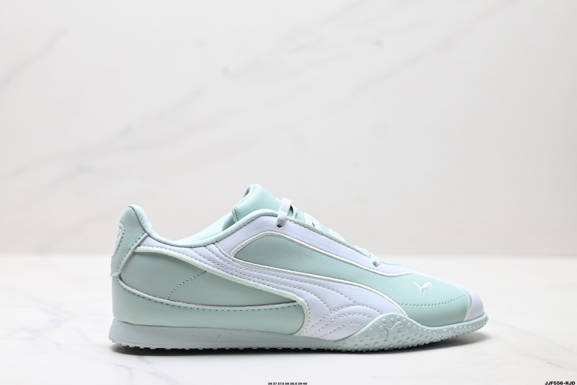 PUMA Bella V2 Leather彪马 舒适 低帮生活休闲德训薄底鞋 404709-01