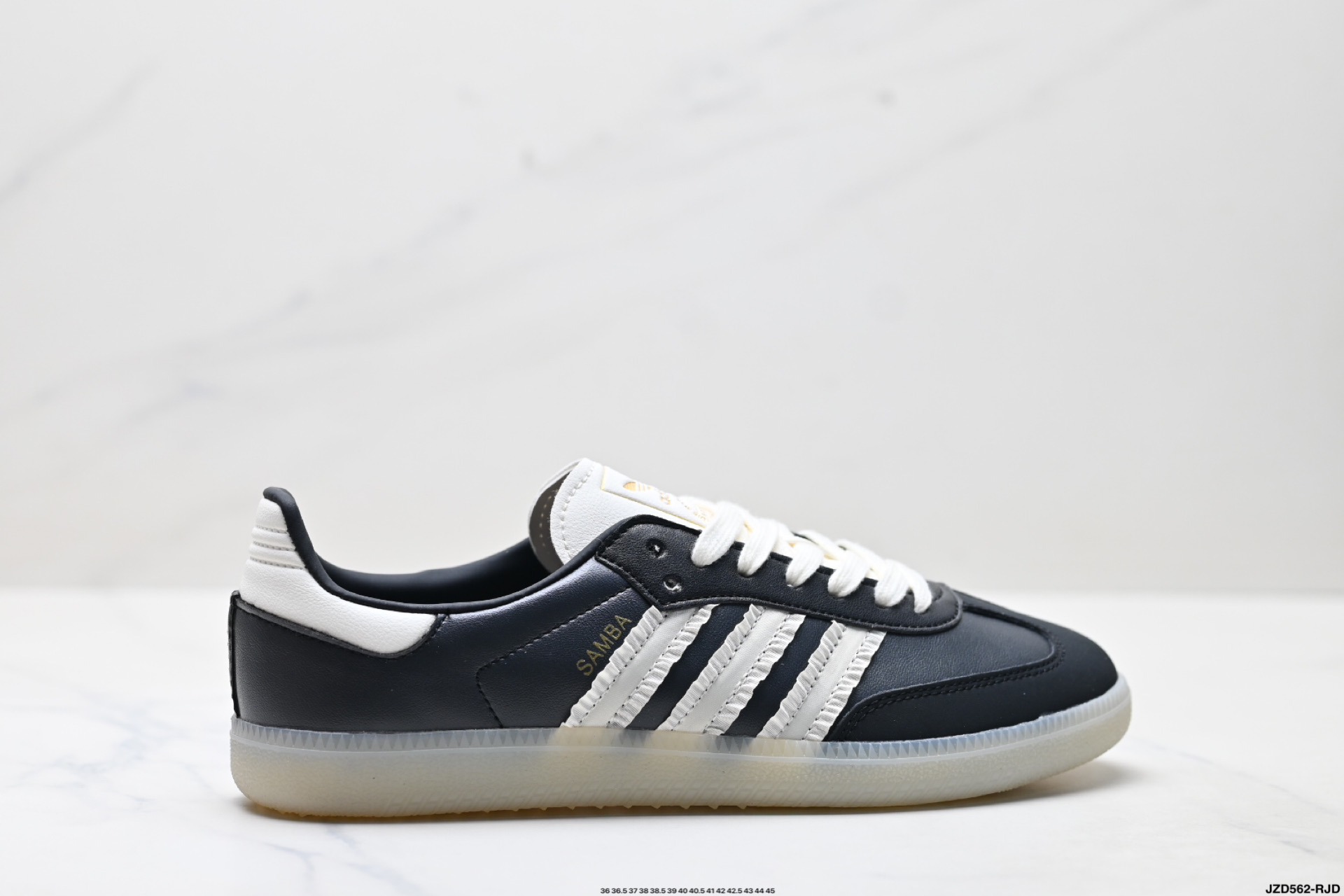 Adidas Originals Samba OG 桑巴舞系列 阿迪达斯 三叶草 绅士德训足球风百搭低帮休闲运动板鞋 JR8841