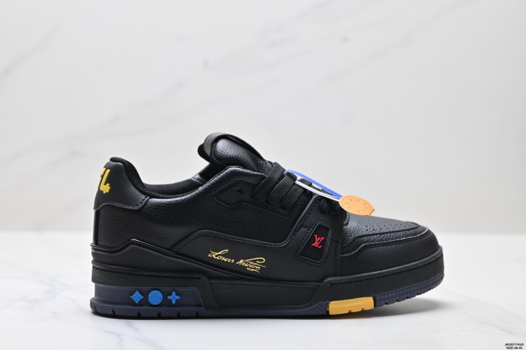 Louis Vuitton Trainer Sneaker Low Top Casual Shoes - Comfortable & Stylish 1 Louis Vuitton Trainer Sneaker Low Top Casual Shoes – Comfortable & Stylish