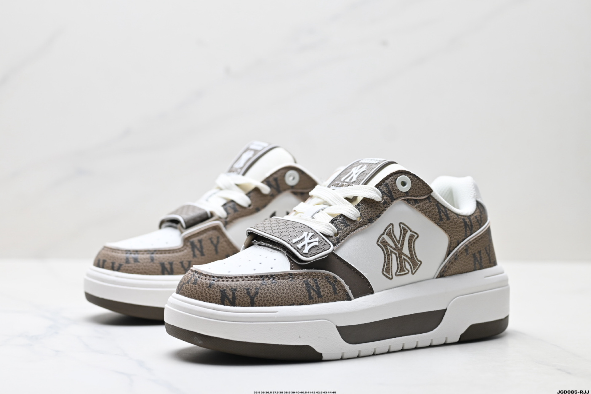 MLB CHUNKY LINER DENIM 潮流百搭 厚底增高休闲鞋 防滑耐磨 低帮 老爹鞋 3ASXD025N