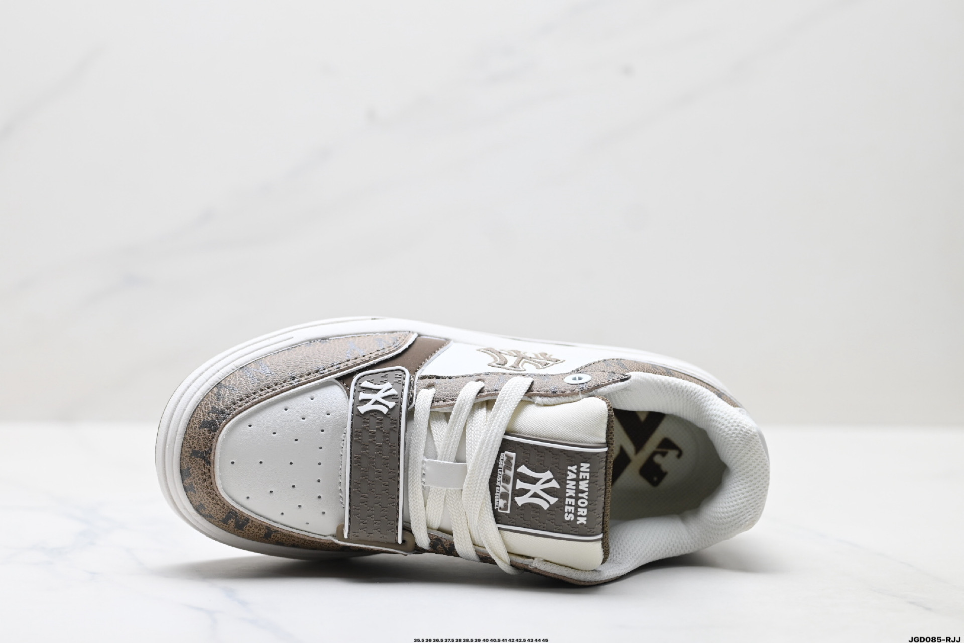 MLB CHUNKY LINER DENIM 潮流百搭 厚底增高休闲鞋 防滑耐磨 低帮 老爹鞋 3ASXD025N