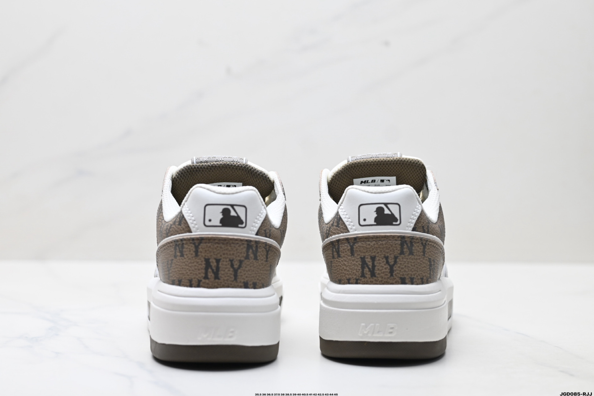 MLB CHUNKY LINER DENIM 潮流百搭 厚底增高休闲鞋 防滑耐磨 低帮 老爹鞋 3ASXD025N