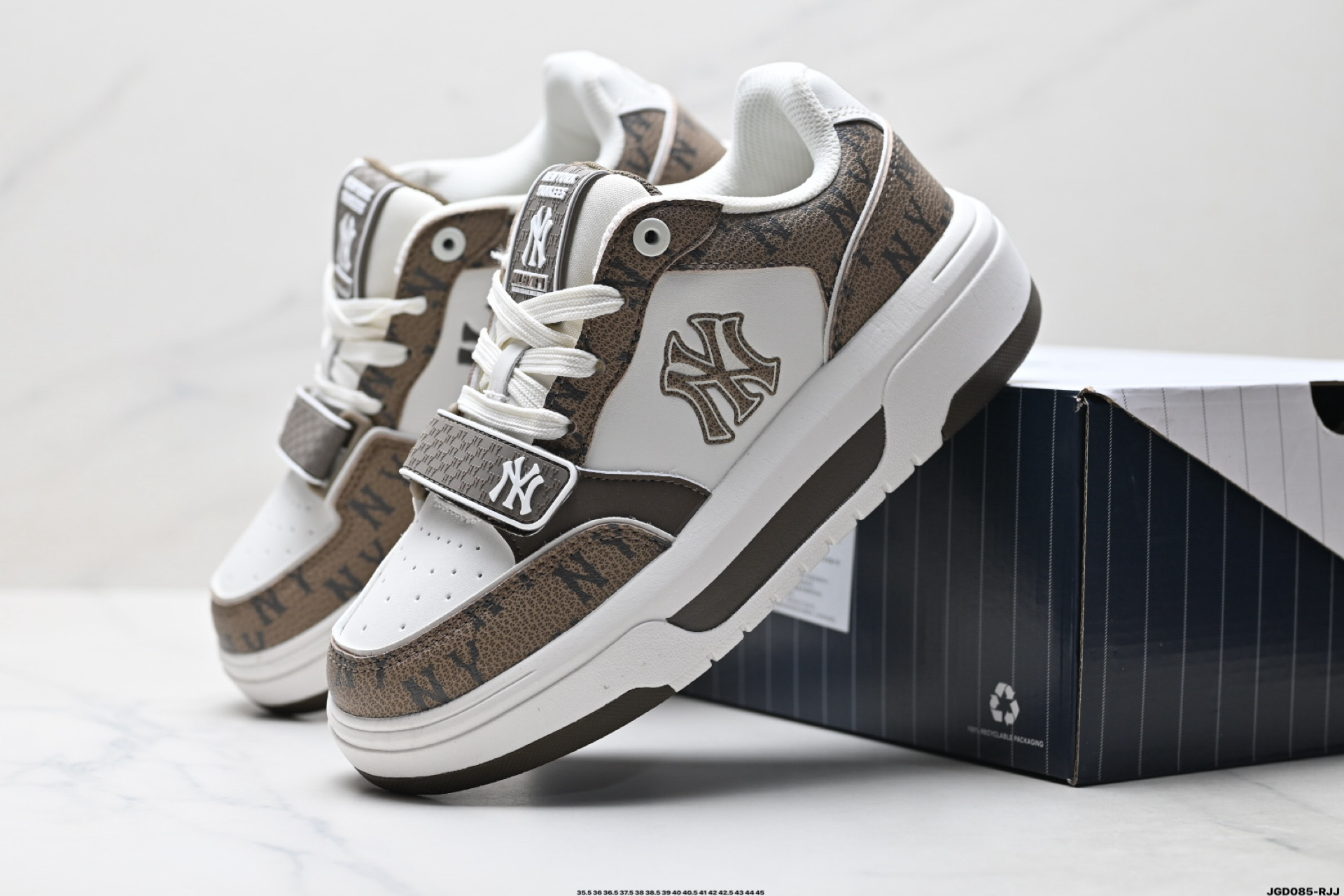 MLB CHUNKY LINER DENIM 潮流百搭 厚底增高休闲鞋 防滑耐磨 低帮 老爹鞋 3ASXD025N