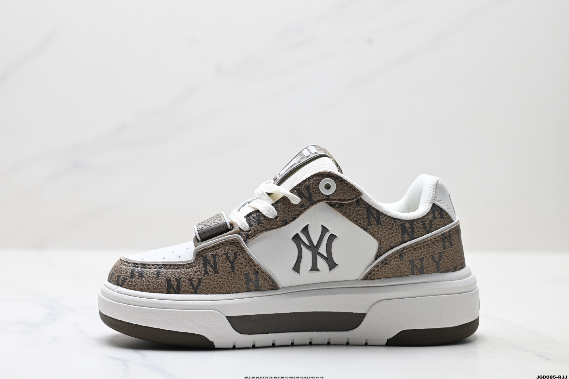 MLB CHUNKY LINER DENIM 潮流百搭 厚底增高休闲鞋 防滑耐磨 低帮 老爹鞋 3ASXD025N