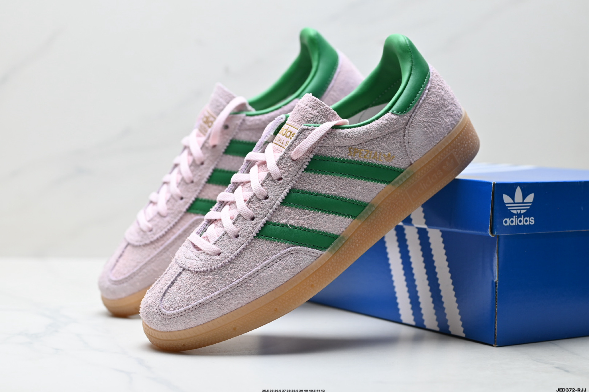 Adidas Handball Spezial 正确版本 阿迪达斯经典款 复古休闲板鞋 JR7347