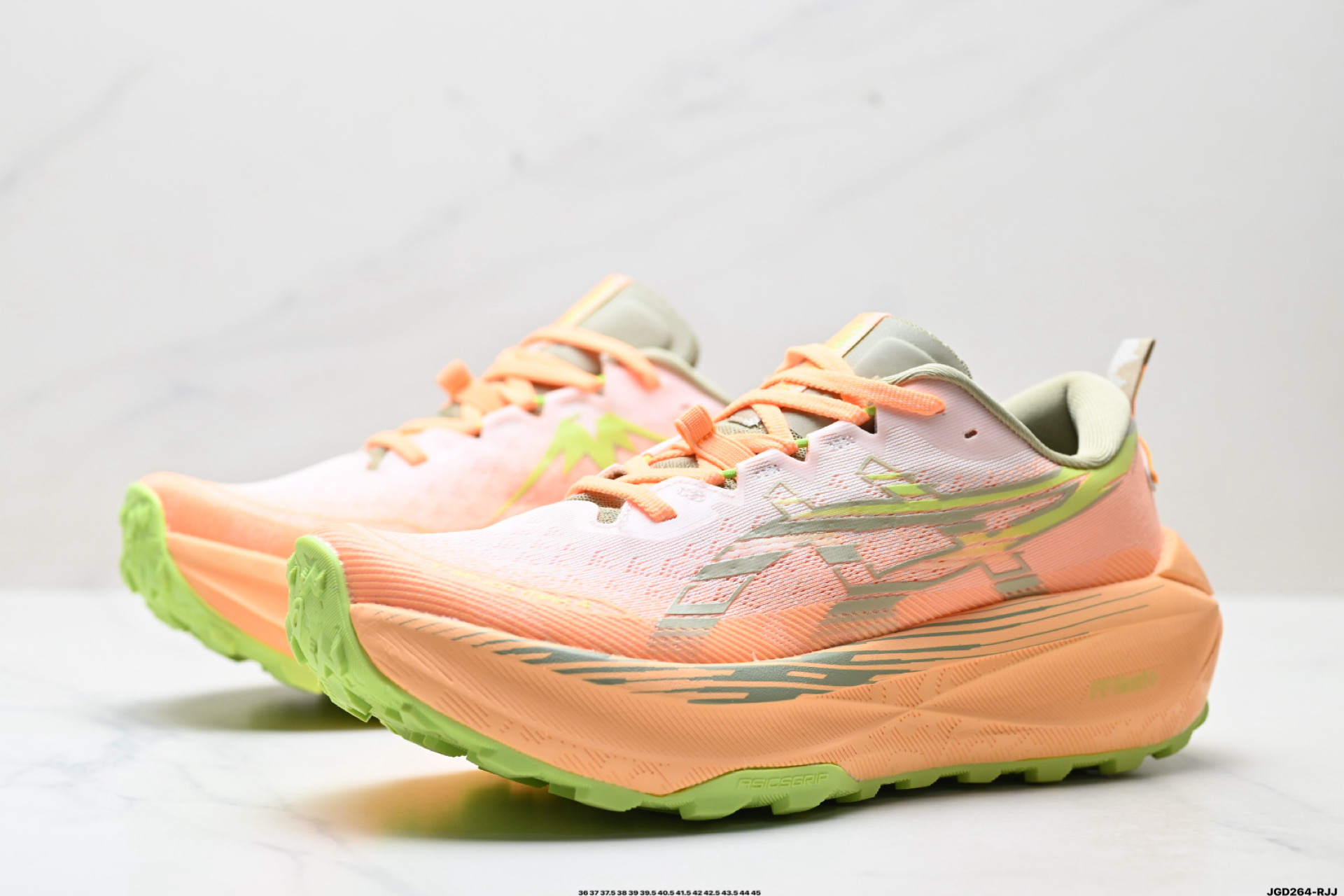 ASICS GEL-TRABUCO MAX 4 亚瑟士 网面透气 耐磨 越野跑步鞋 1011B976-101