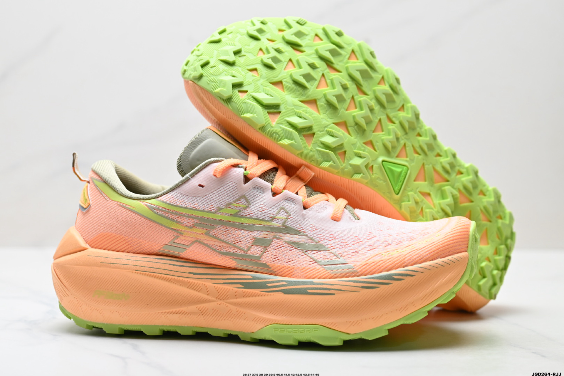 ASICS GEL-TRABUCO MAX 4 亚瑟士 网面透气 耐磨 越野跑步鞋 1011B976-101