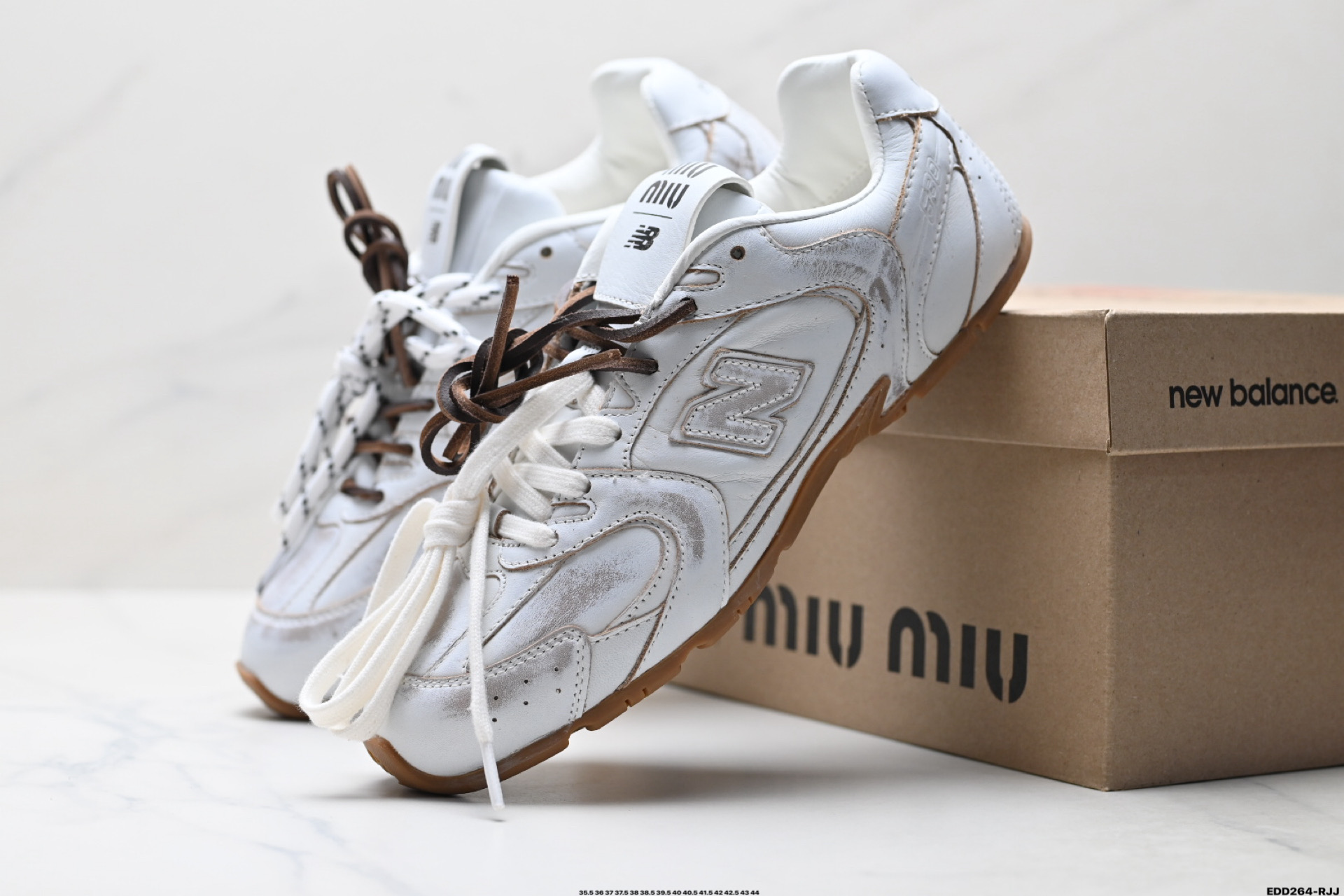 纯原MiuMiu x New Balance 530 SL系列新百伦 缪缪 低帮经典复古休闲运动慢跑鞋