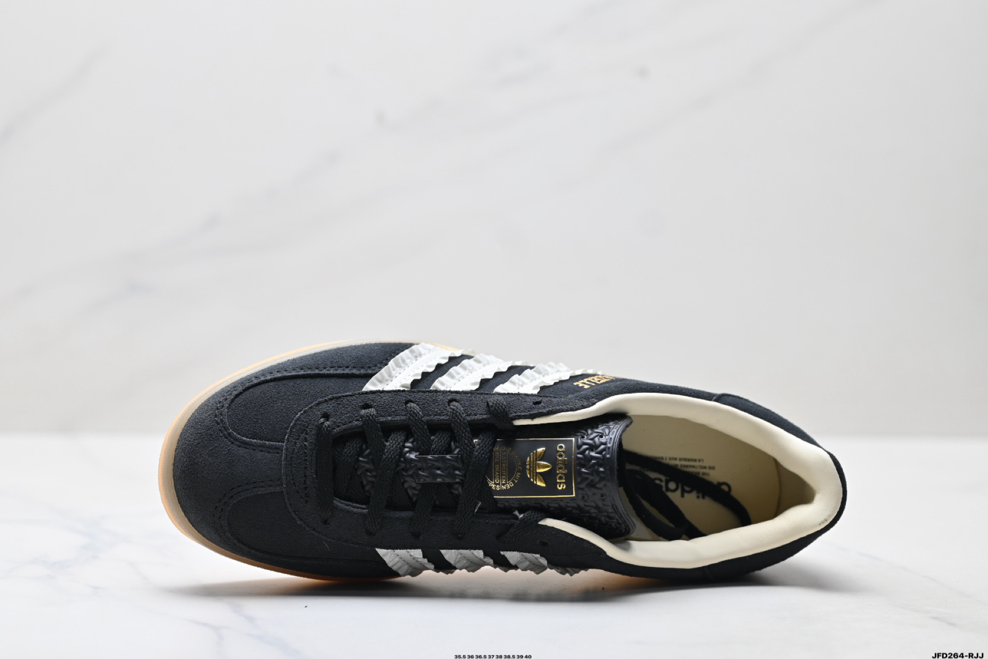 Adidas Originals Gazelle Indoor 三叶草休闲防滑耐磨低帮板鞋 JS1412