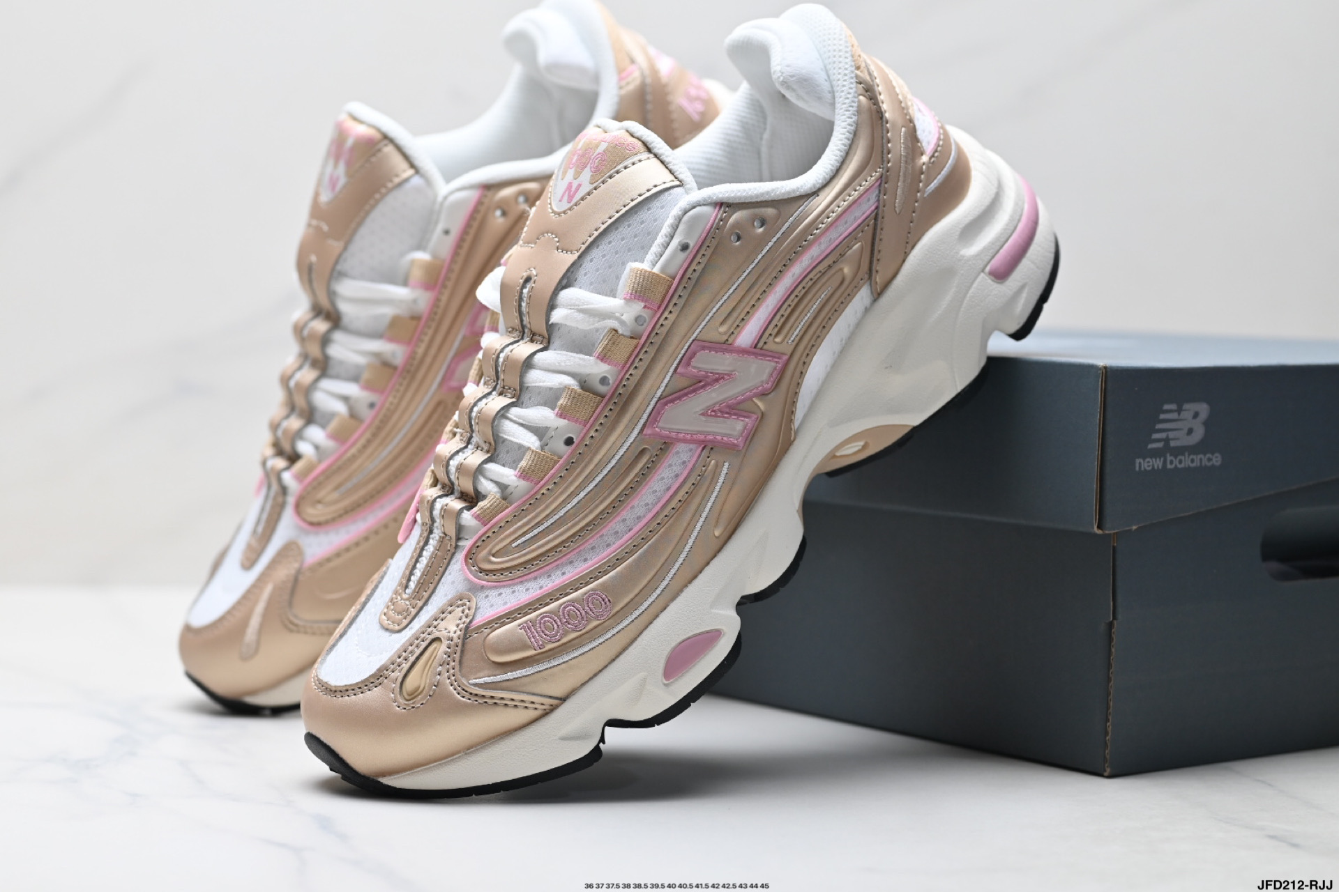 New Balance 1000系列 新百伦 低帮复古老爹风休闲运动跑步鞋 M1000FLP