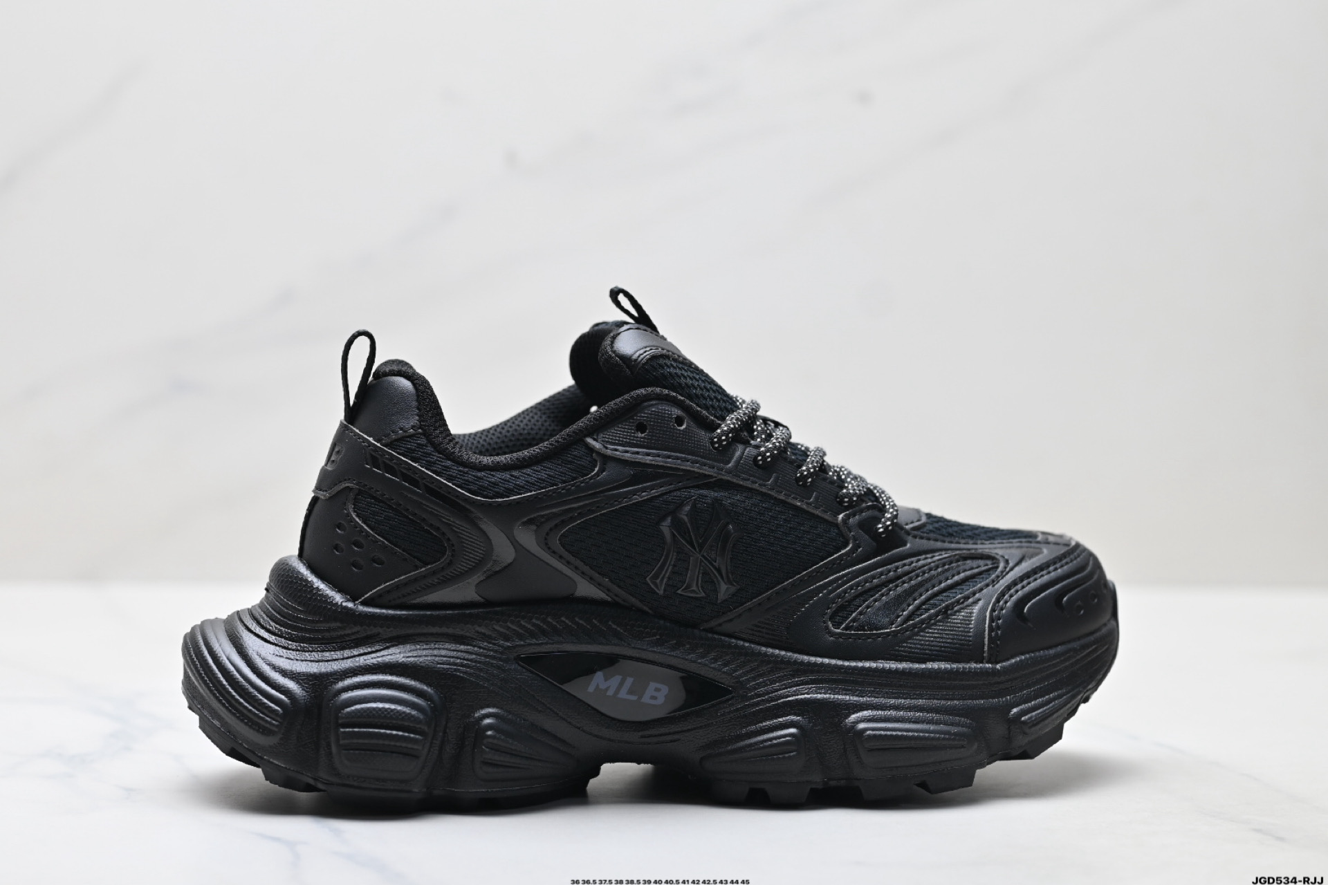 MLB Winner Chunky 百搭舒适休闲潮流运动厚底增高防滑耐磨 低帮 老爹鞋 3ASHWD15N