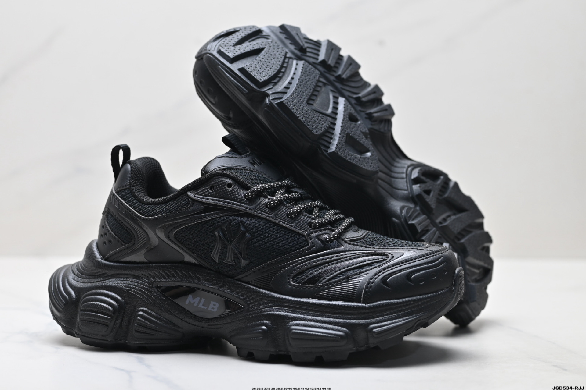 MLB Winner Chunky 百搭舒适休闲潮流运动厚底增高防滑耐磨 低帮 老爹鞋 3ASHWD15N