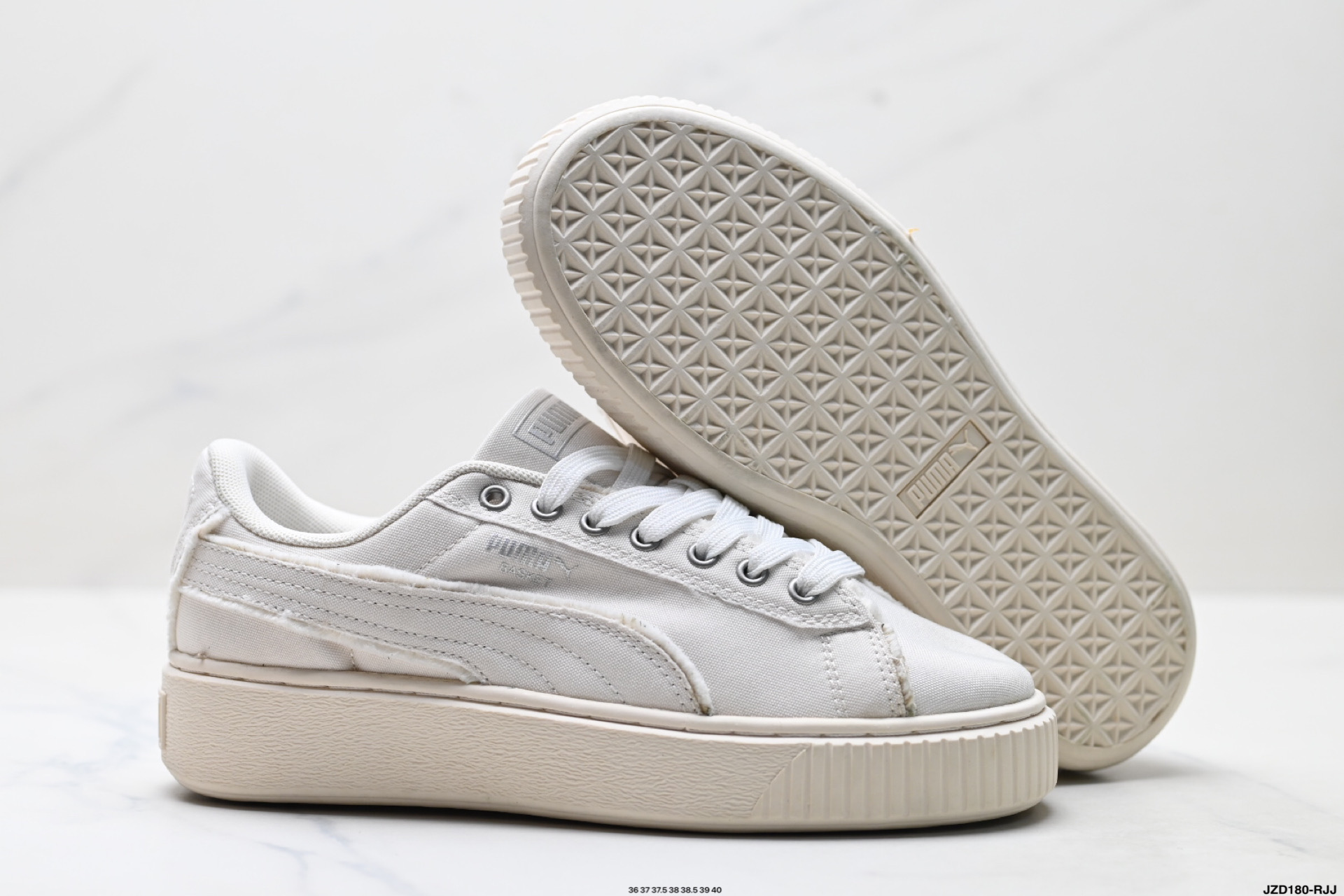 厚底鞋复古增高蛋糕鞋女PUMA彪马运动休闲鞋PLATFORM 399252-02