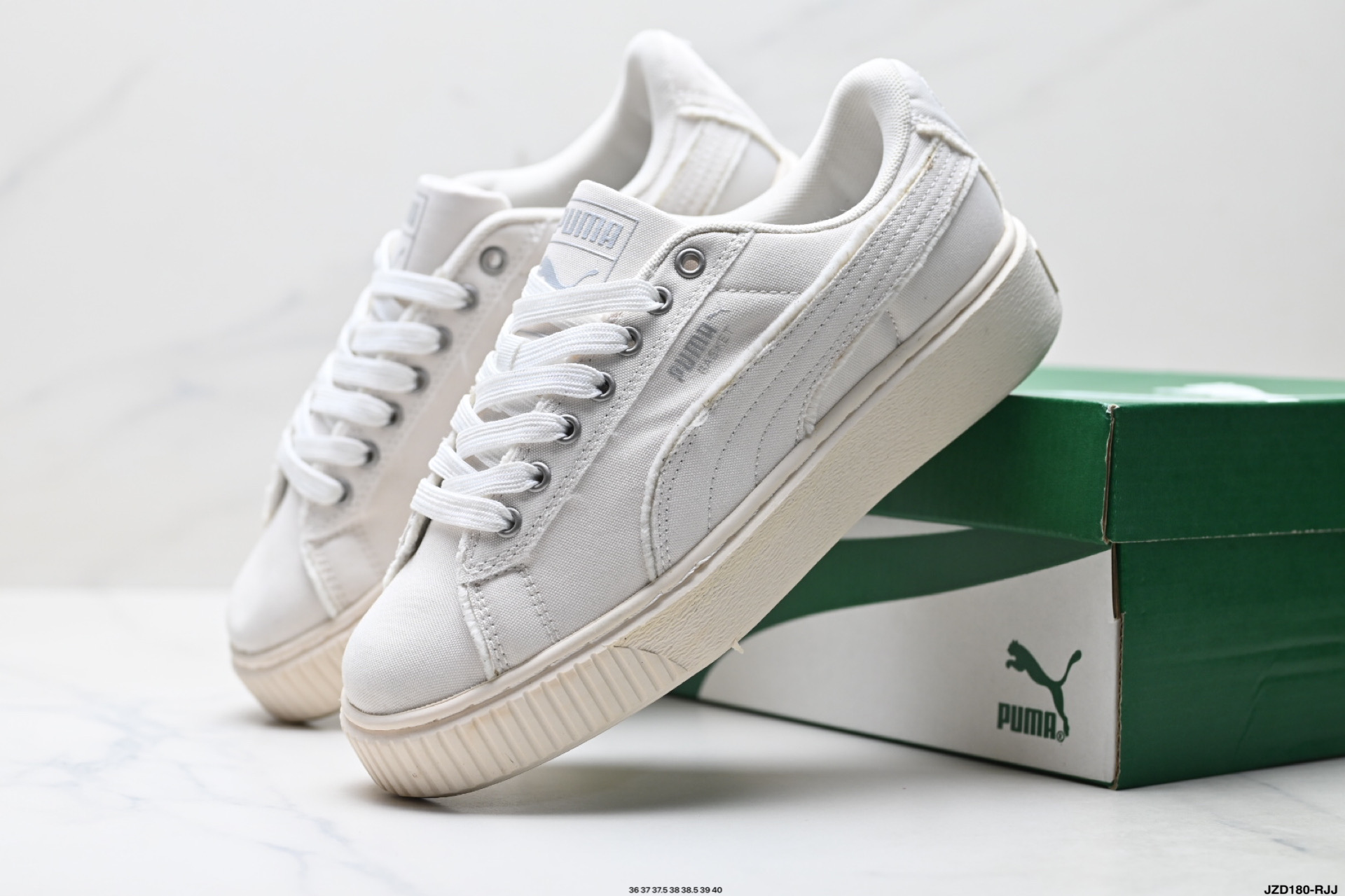 厚底鞋复古增高蛋糕鞋女PUMA彪马运动休闲鞋PLATFORM 399252-02