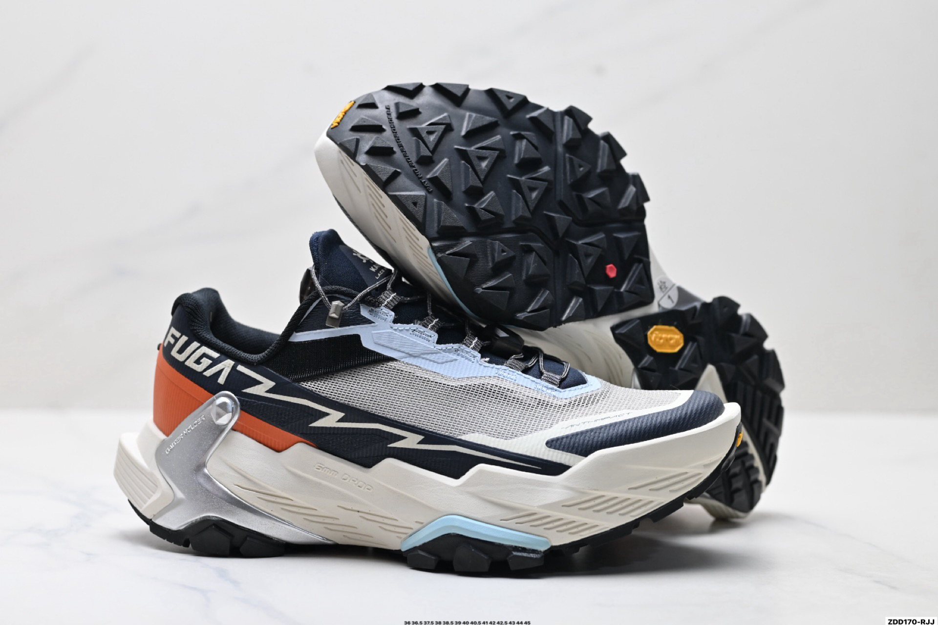 凯乐石 KAILAS FUGA DU 2 BOA 大坡王二代 轻越野徒步网布TPU减震防滑透气支撑回弹 低帮 KS251