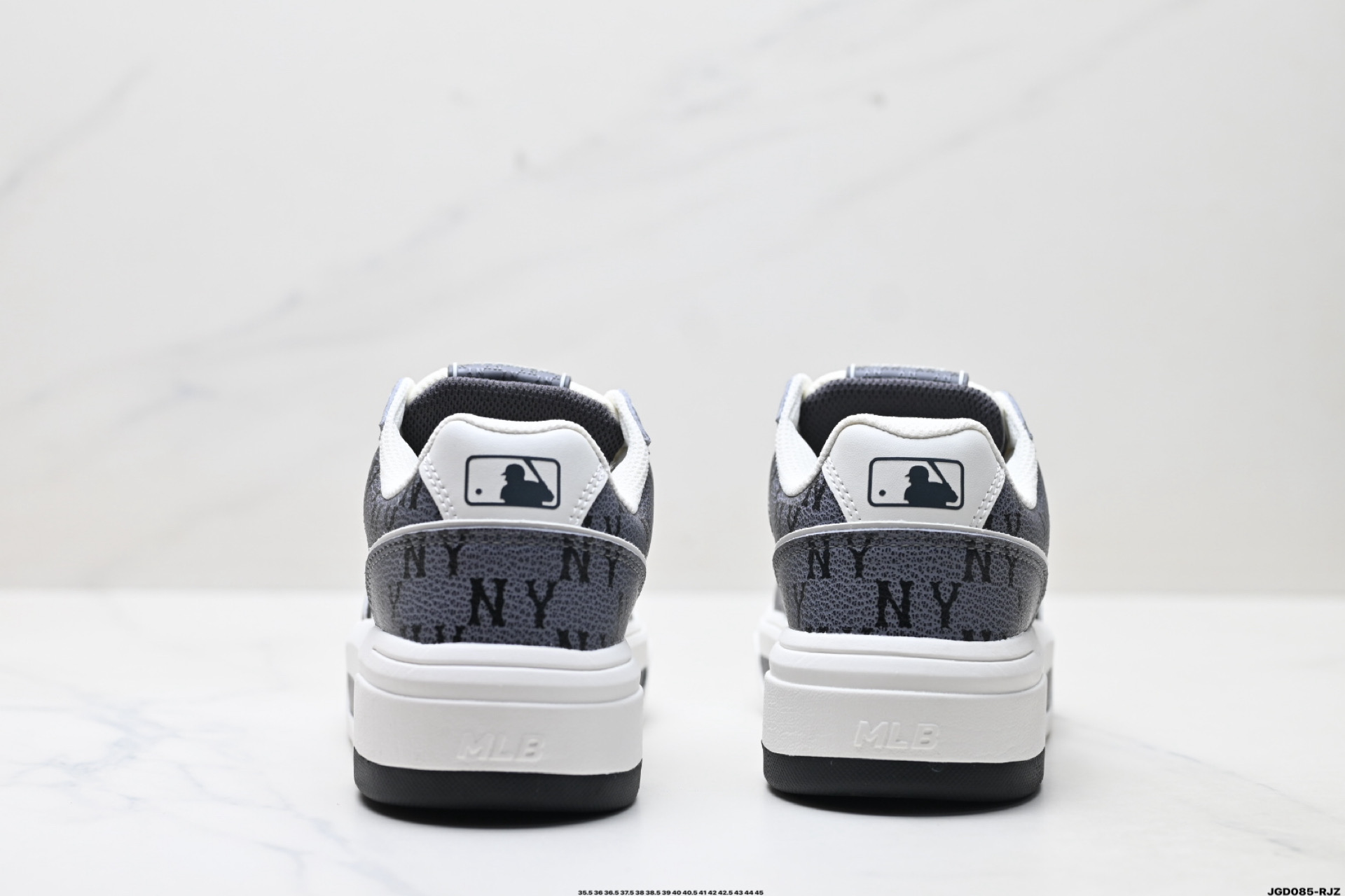 MLB CHUNKY LINER DENIM 潮流百搭 厚底增高休闲鞋 防滑耐磨 低帮 老爹鞋 3ASXP55N