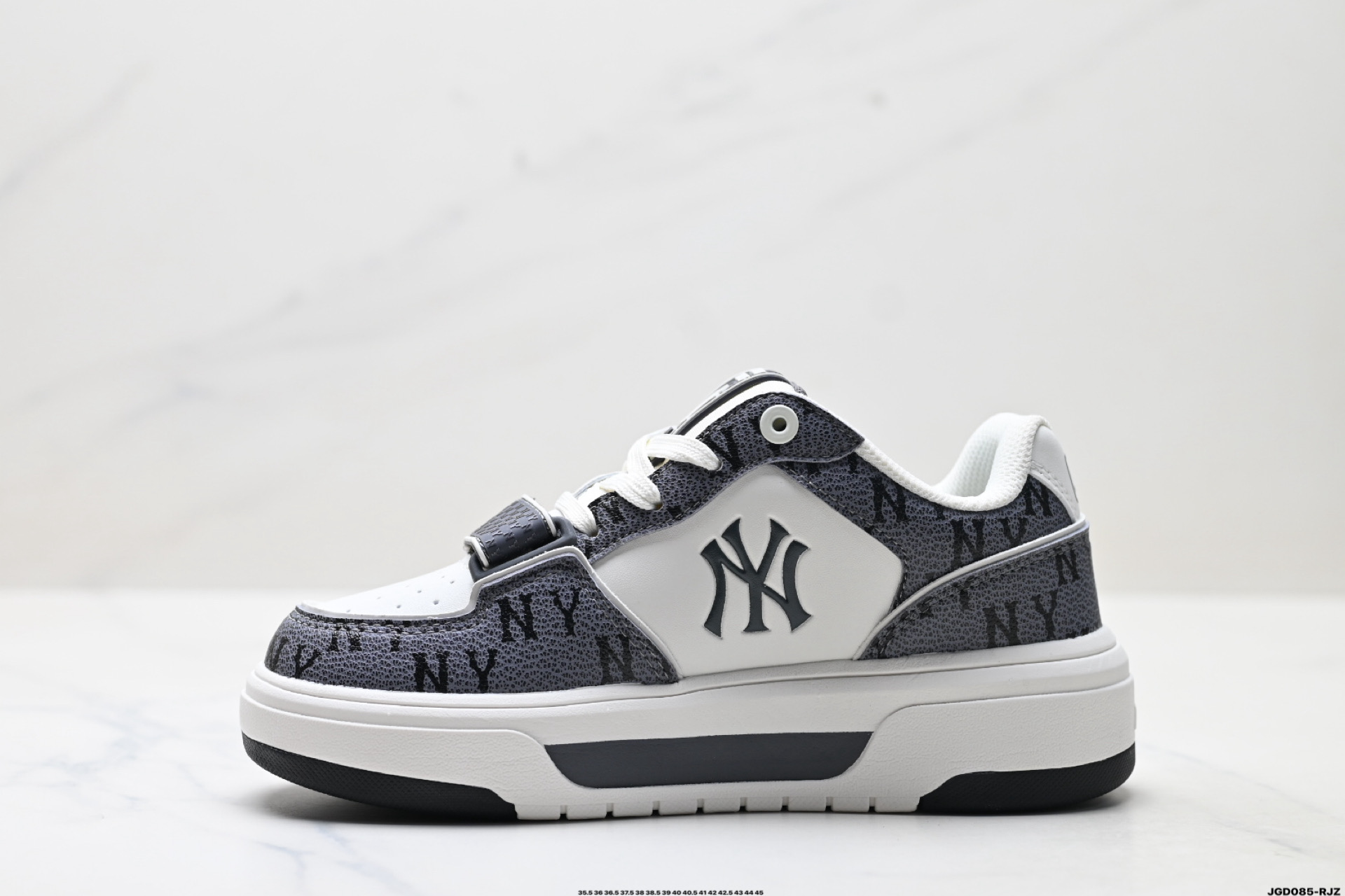 MLB CHUNKY LINER DENIM 潮流百搭 厚底增高休闲鞋 防滑耐磨 低帮 老爹鞋 3ASXP55N