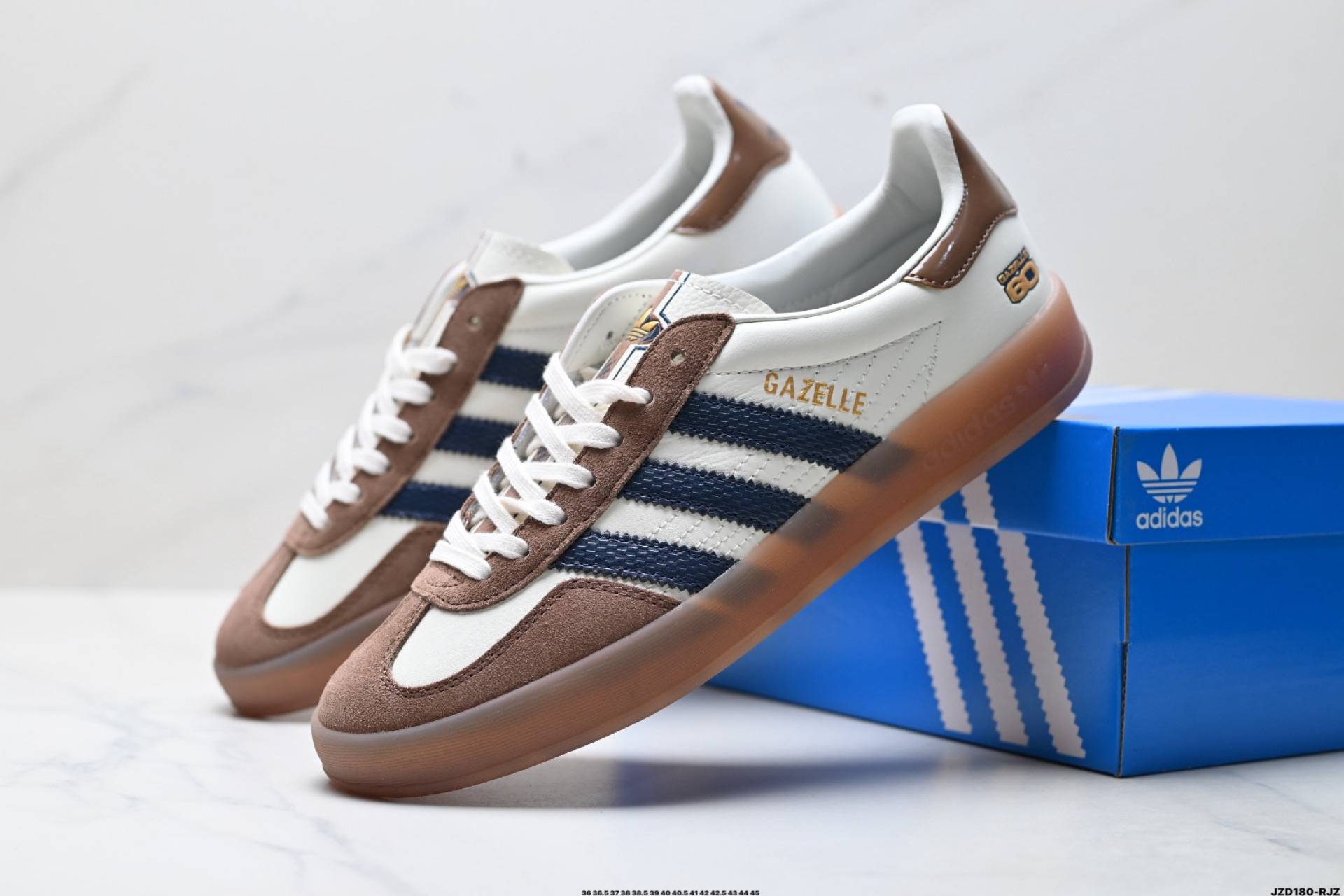 Adidas Originals Gazelle INdoor 三叶草休闲防滑耐磨低帮板鞋 JP9251