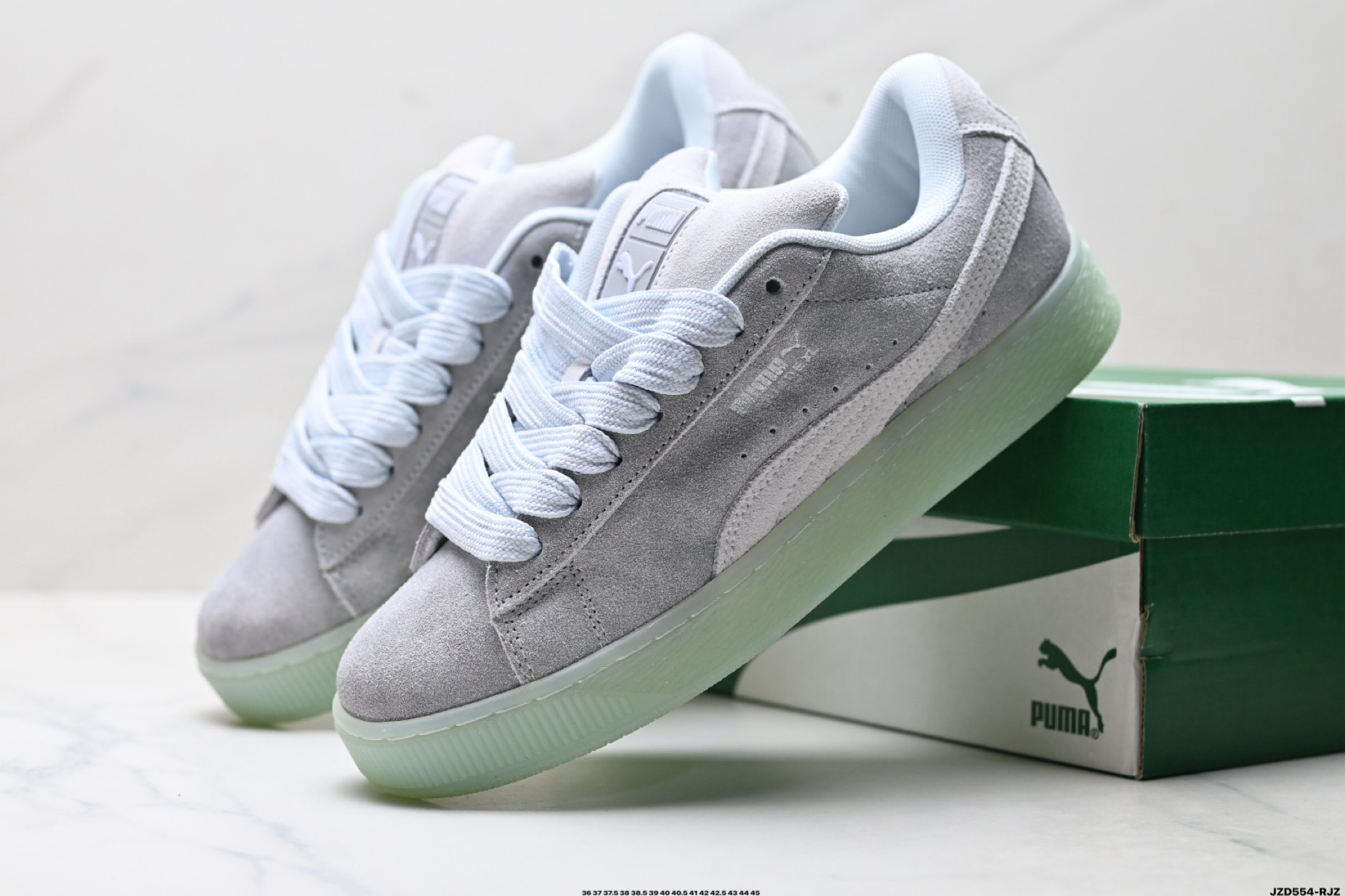 Puma Suede XL 复古单品 彪马 防滑耐磨低帮德训板鞋 308798-01