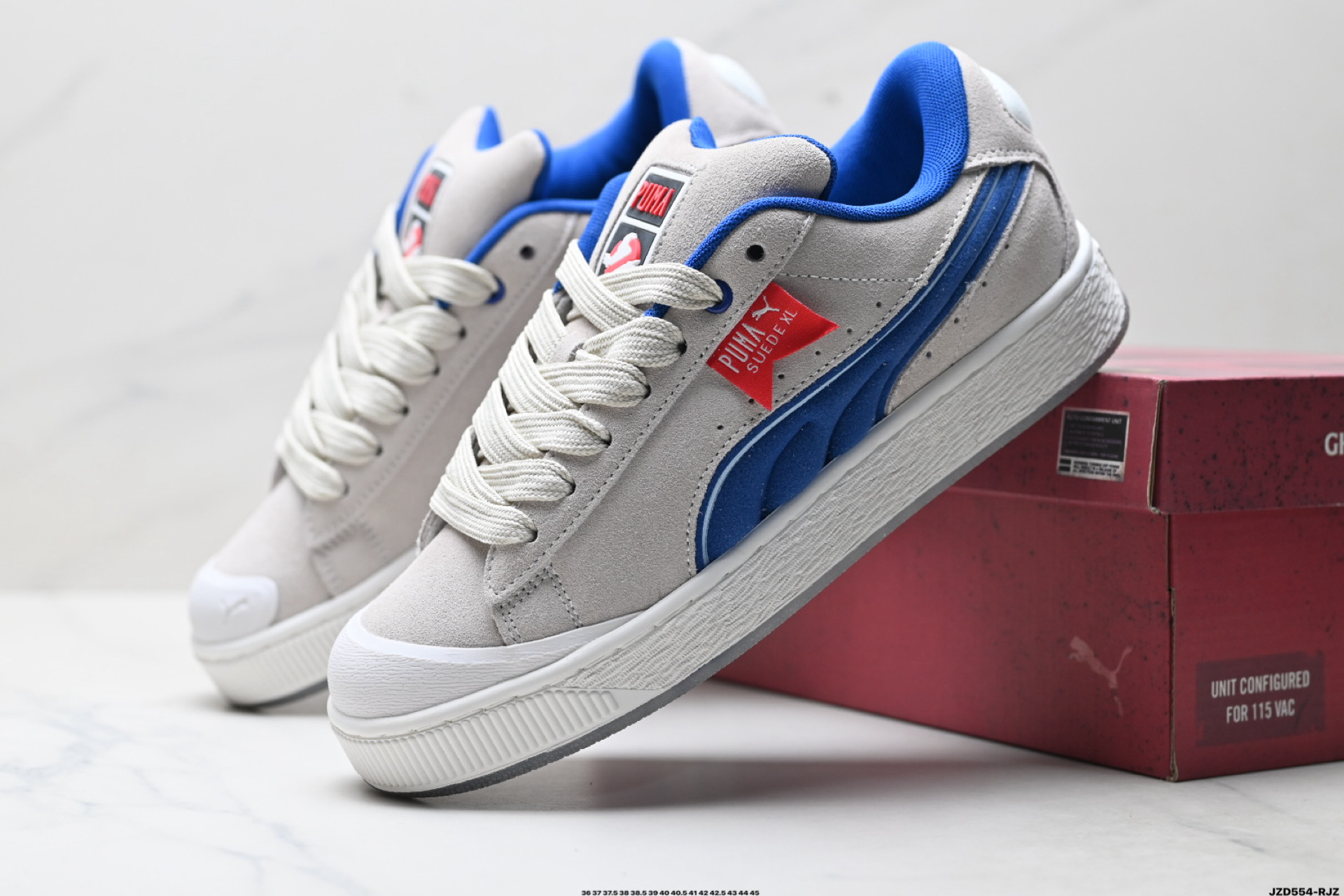 Puma Suede XL 复古单品 彪马 防滑耐磨低帮德训板鞋 308798-01