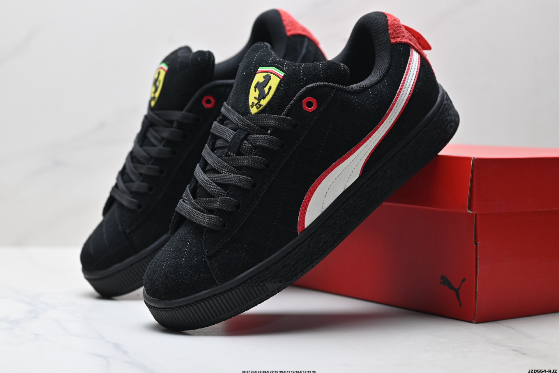 Puma Suede XL 复古单品 彪马 防滑耐磨低帮德训板鞋 308798-01