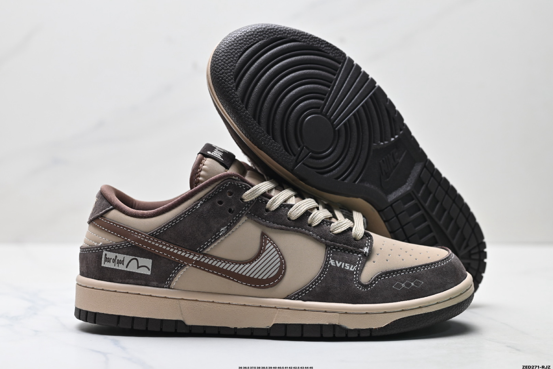 Nike Dunk Low Retro ‘DIY高端定制’耐克 低帮休闲运动板鞋 DG2025-001