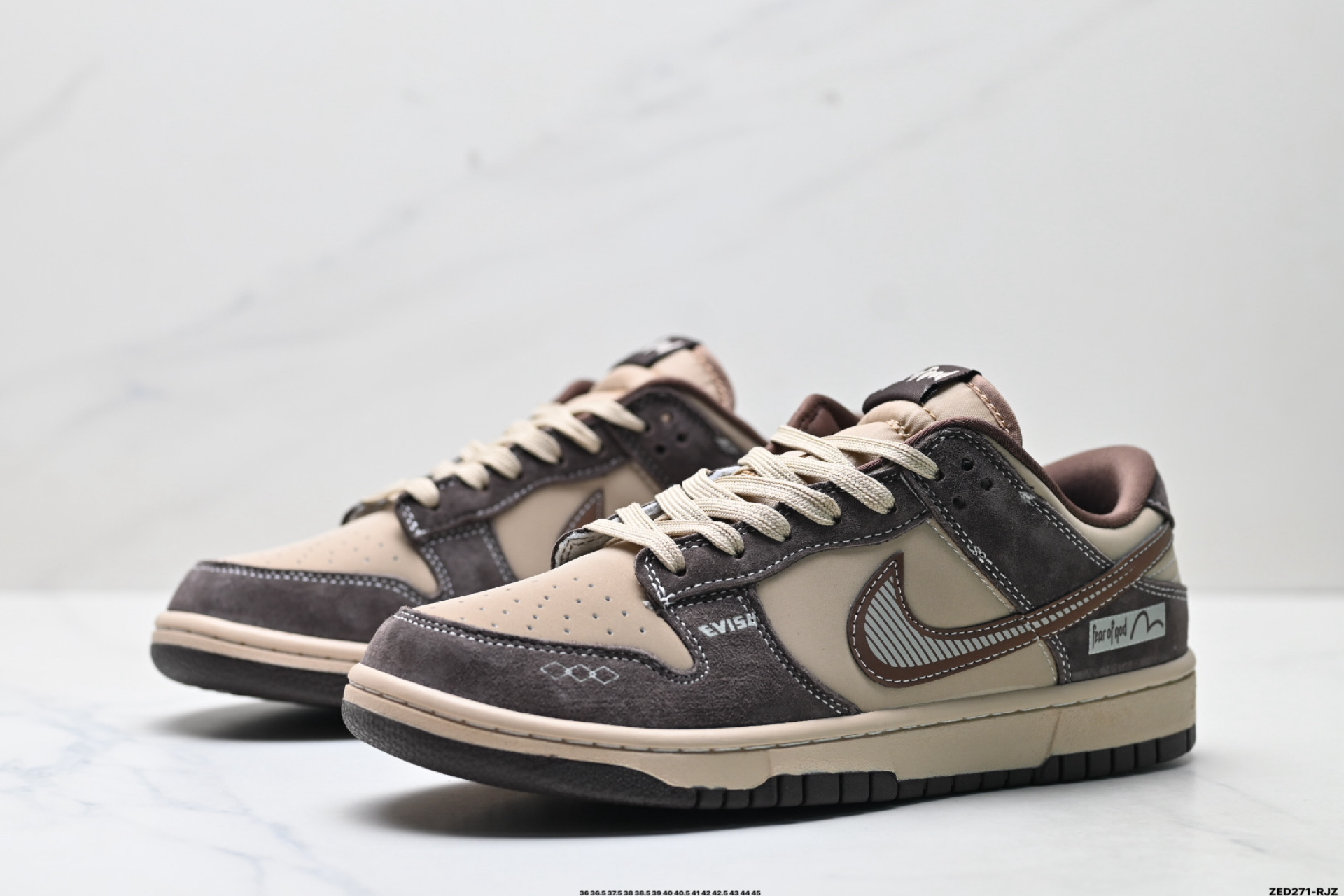 Nike Dunk Low Retro ‘DIY高端定制’耐克 低帮休闲运动板鞋 DG2025-001