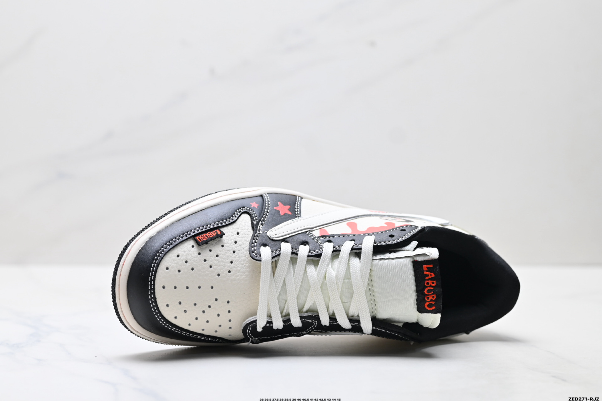 Nike Air Jordan 1 x Travis Scott AJ1倒勾 乔一倒钩 ‘DIY’定制 耐克 低帮文化篮球鞋 DZ5899-019