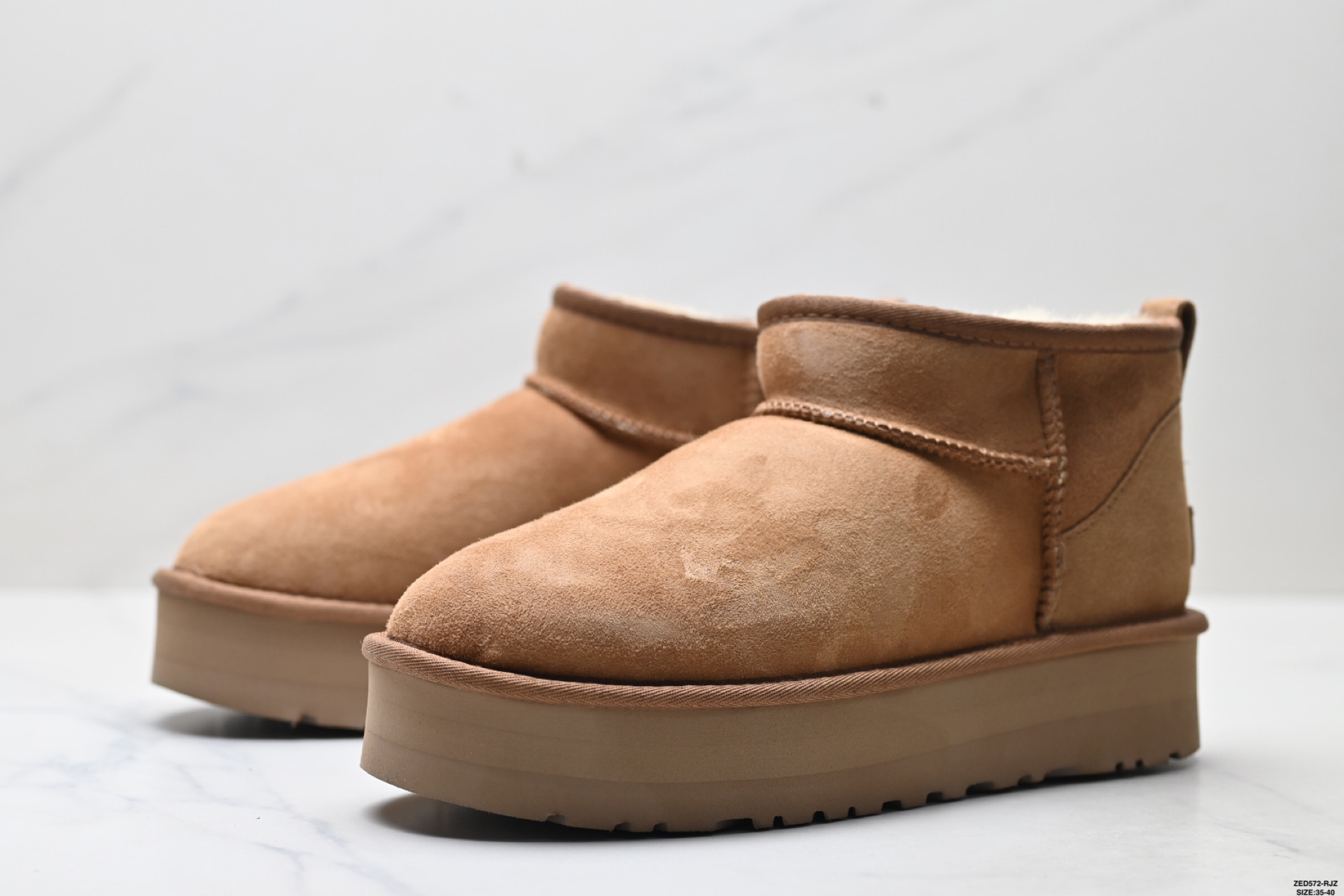 Botas de Nieve UGG con Plataforma para Mujer - Comodidad y Estilo Invierno 5 i1757610036628 1112 0 3