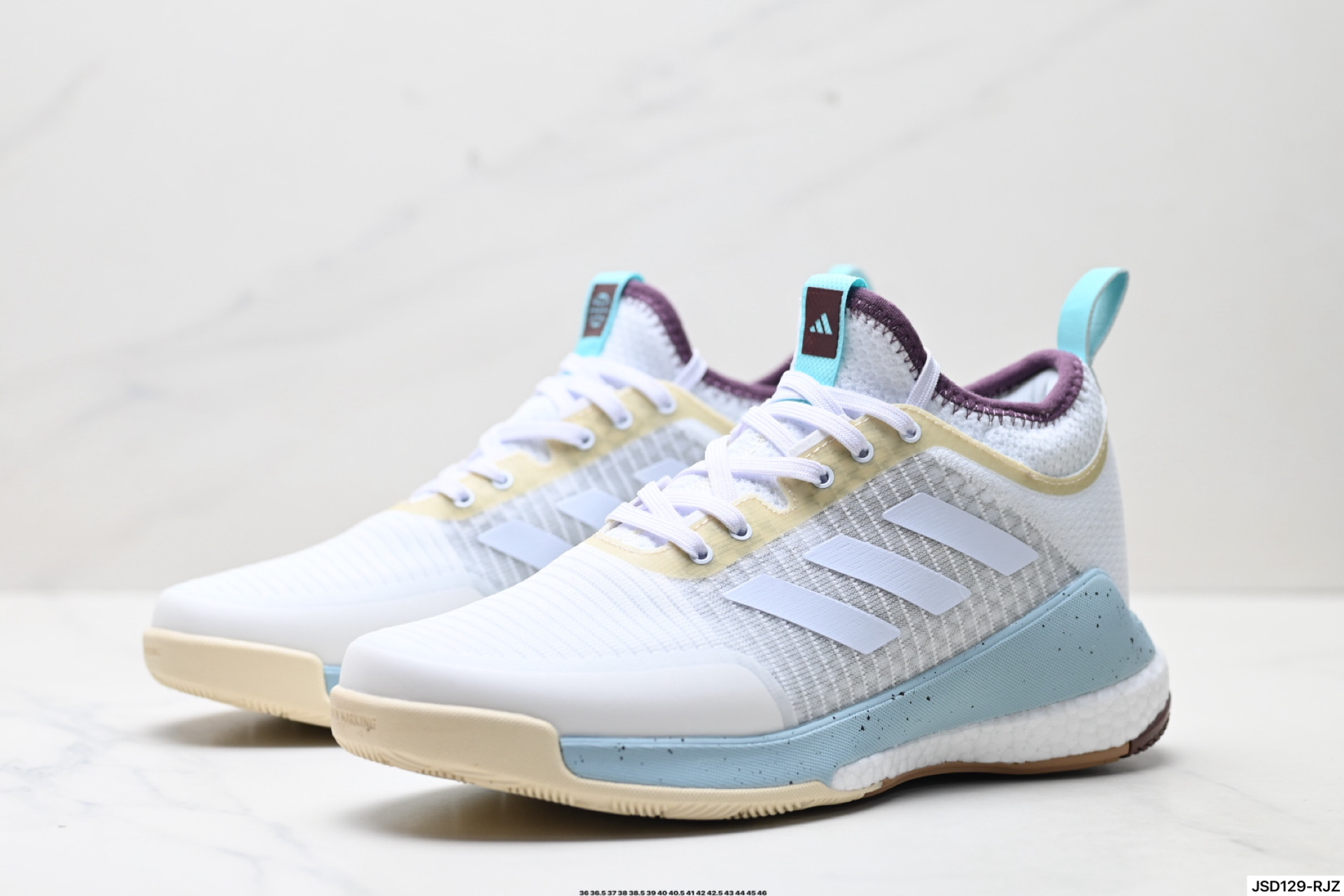 Adidas Crazyflight Mid 减震防滑 中帮 阿迪达斯 训练鞋 HP3377