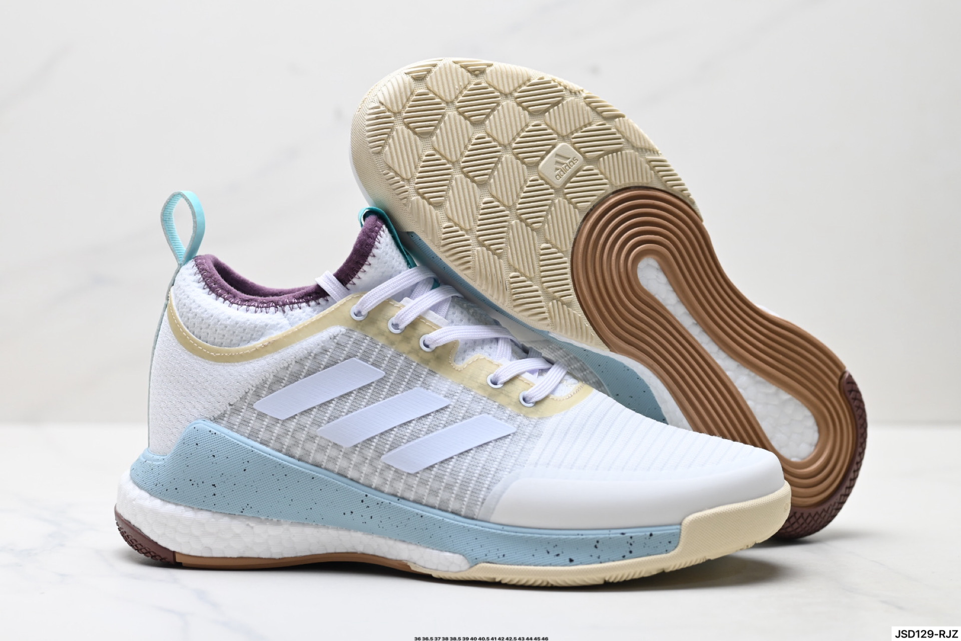 Adidas Crazyflight Mid 减震防滑 中帮 阿迪达斯 训练鞋 HP3377