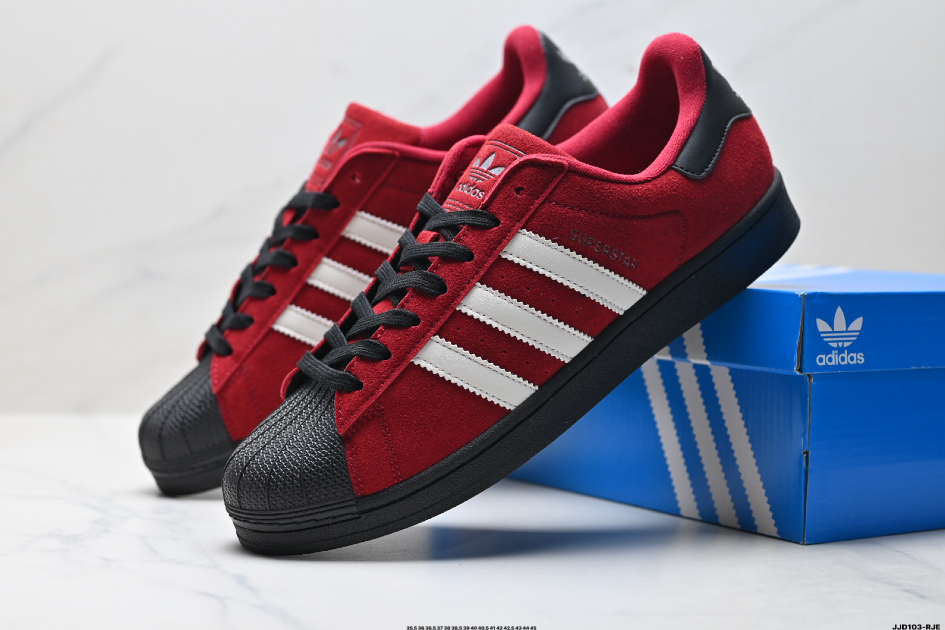 Adidas Originals Superstar贝壳头系列 阿迪达斯 低帮经典百搭休闲运动板鞋 JQ3222