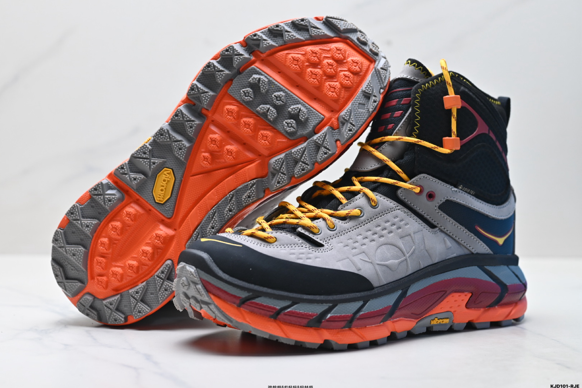 纯原HOKA ONE ONE Tor Ultra High 托亚 织物皮革 潮流舒适 防滑耐磨防水包裹性 高帮 1129958