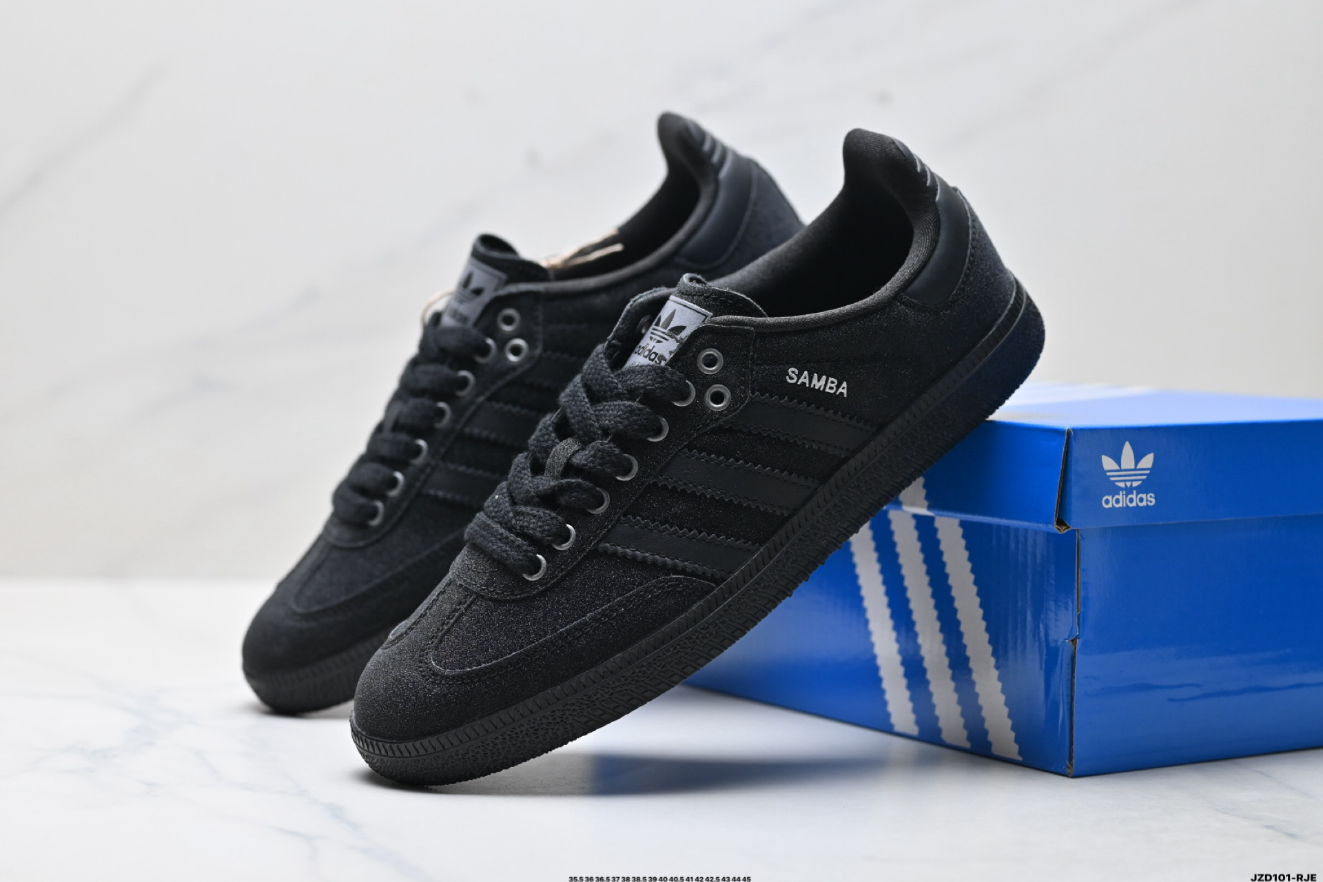 Adidas Originals Samba OG 桑巴舞系列 阿迪达斯 三叶草 绅士德训足球风百搭低帮休闲运动板鞋 KI6265