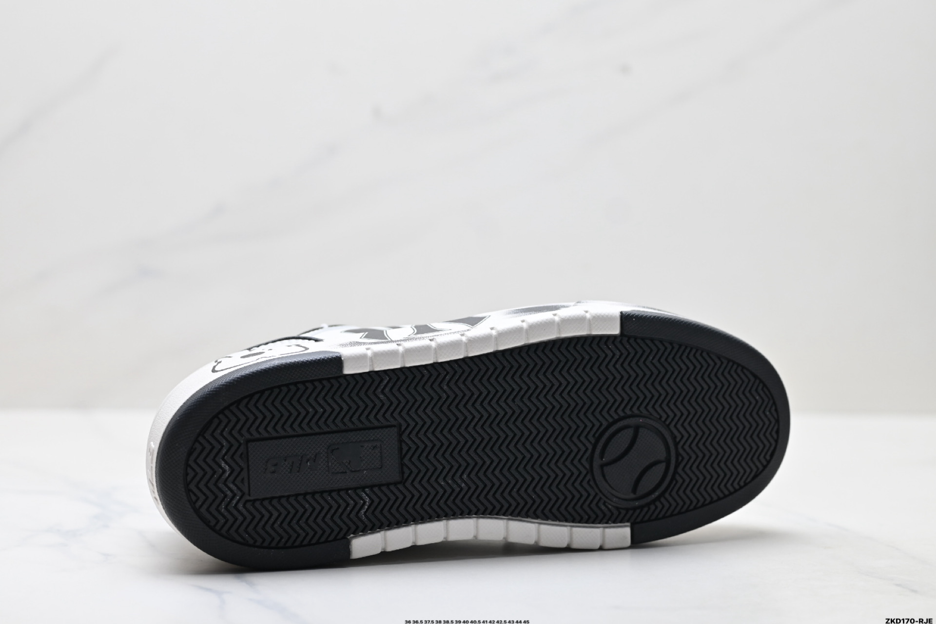 MLB Chunky Liner PU ‘DIY定制’ 简约时尚 百搭 包裹性保暖防滑防水减震 低帮 板鞋 3ASXCA12N