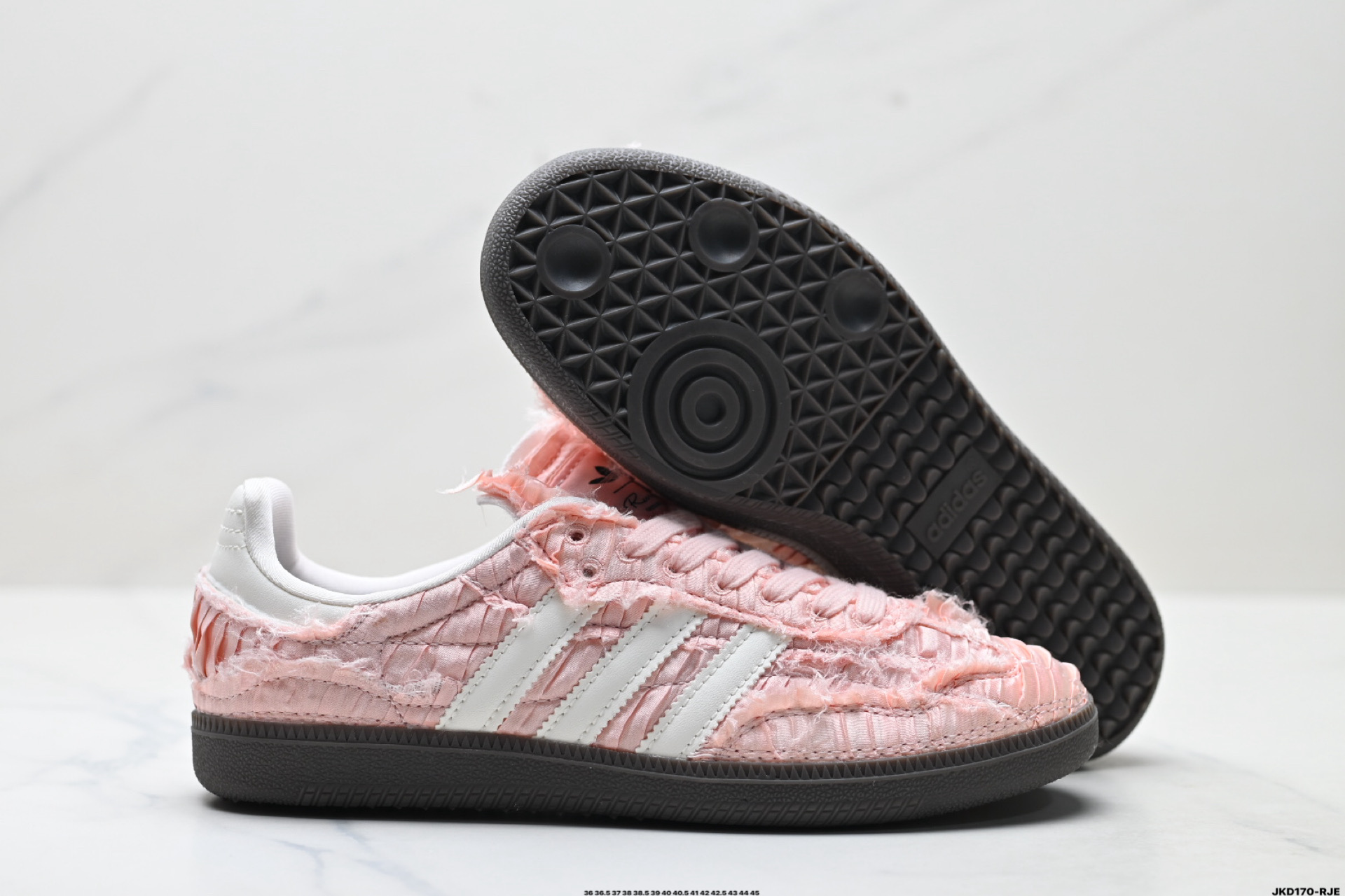 Adidas Originals Samba OG桑巴舞系列 阿迪达斯 绅士德训足球风百搭低帮休闲运动板鞋 JQ4747