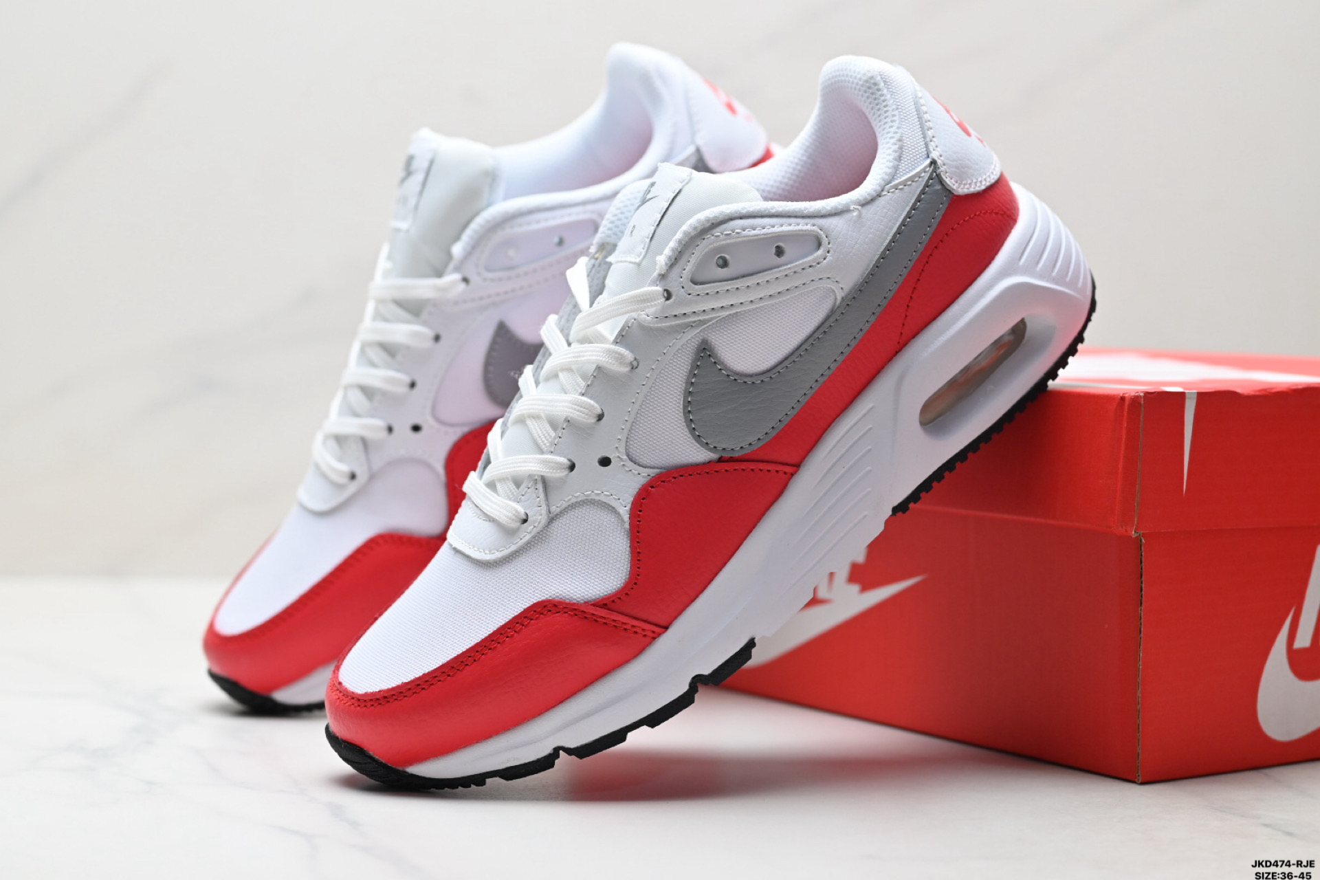 Nike Air Max SC 耐克 气垫系列经典复古百搭休闲运动气垫慢跑鞋 CW4555-006