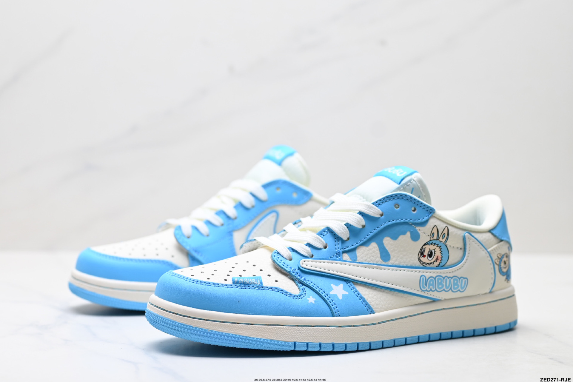 Nike Air Jordan 1 x Travis Scott Labubu Custom Low Top Sneaker 5 i1757694210490 4739 0 3